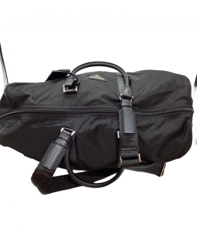 中古・古着通販】PRADA (プラダ) ボストンバッグ ブラック｜ブランド