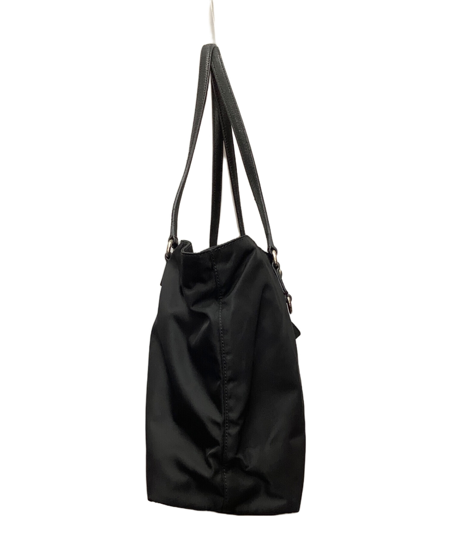 PRADA ブラック ナイロン トートバッグ Prada Prada Re-Edition 1978 medium black Re-Nylon shopping