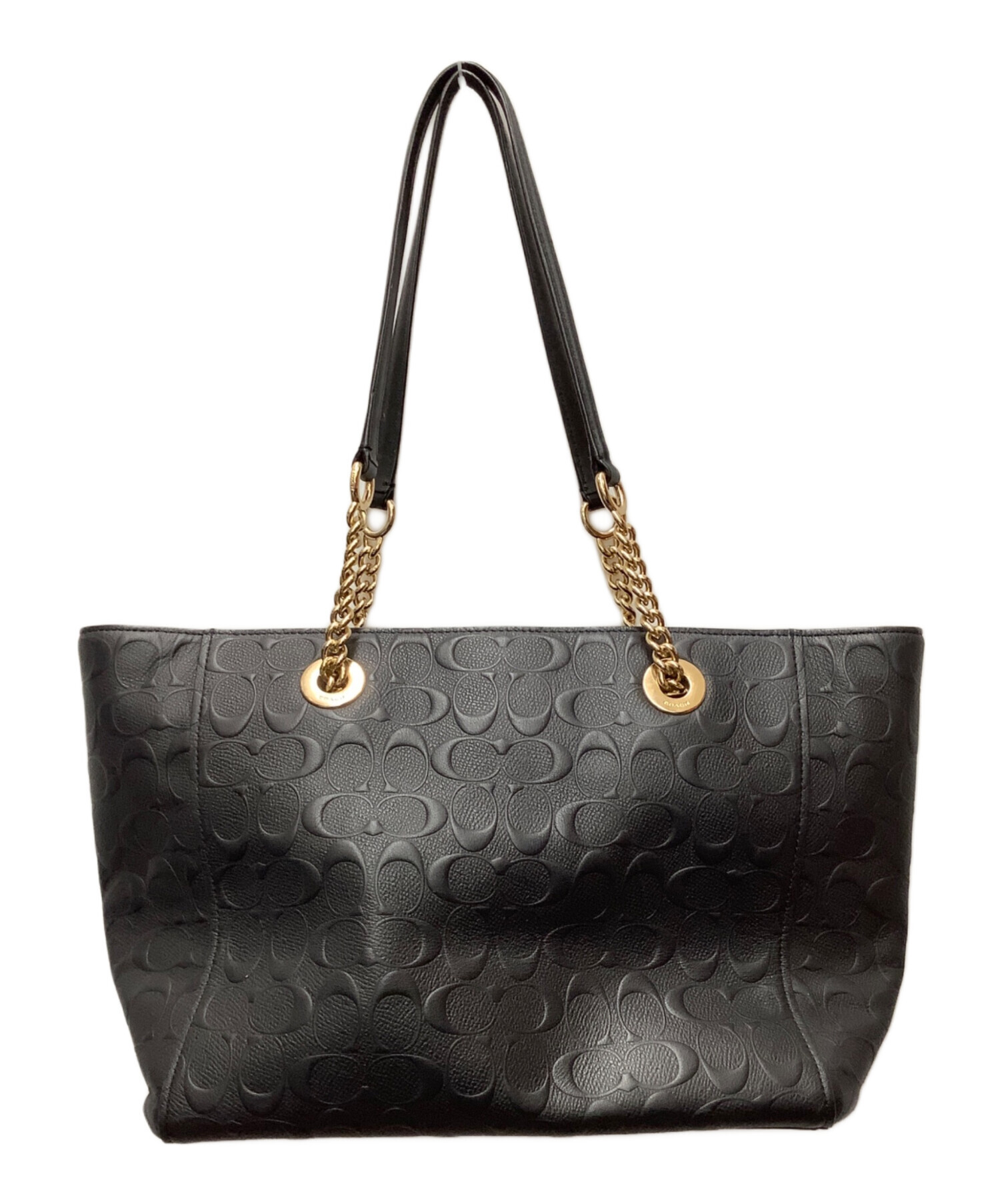 中古・古着通販】COACH (コーチ) トートバッグ ブラック|ブランド 中古・古着通販】COACH (コーチ) トートバッグ ブラック|ブランド