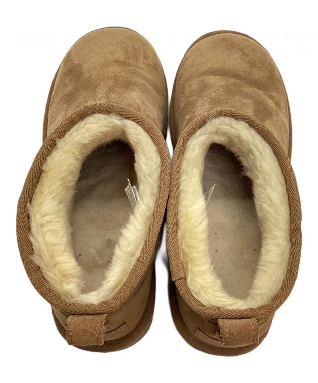 中古・古着通販】UGG (アグ) ムートンブーツ ベージュ サイズ:25cm