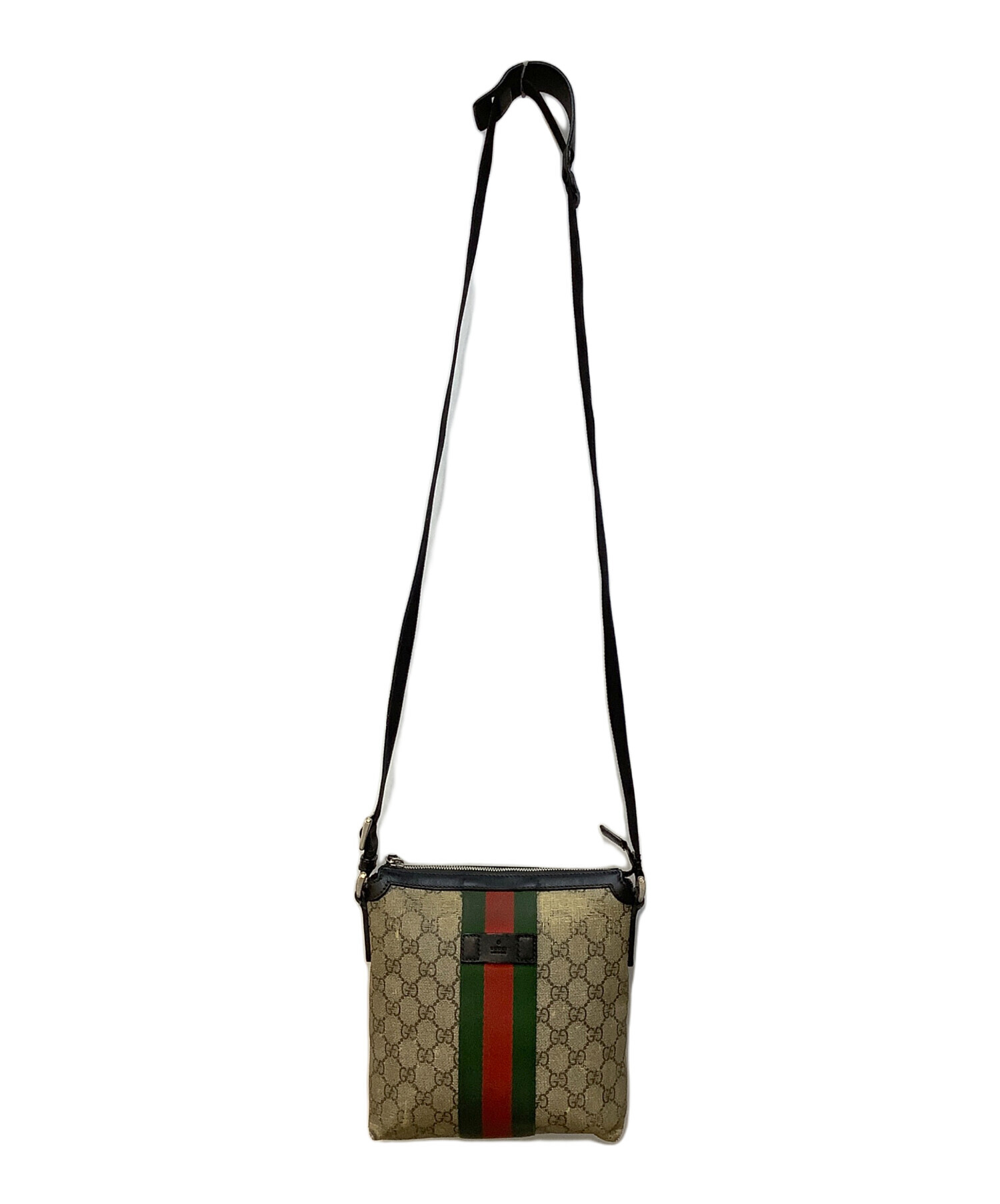 中古・古着通販】GUCCI (グッチ) ショルダーバッグ グレー｜ブランド
