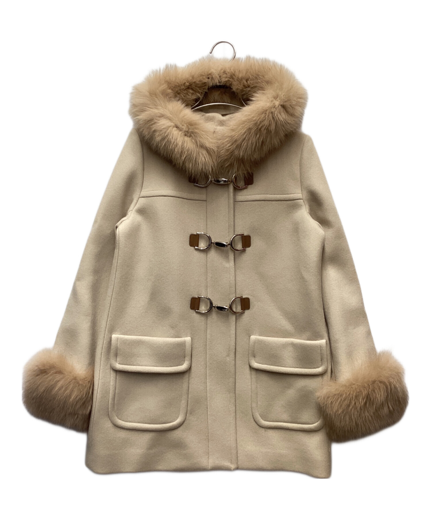 JUSGLITTY ファーコート 中古・古着通販】JUSGLITTY (ジャスグリッティー) ファーコート