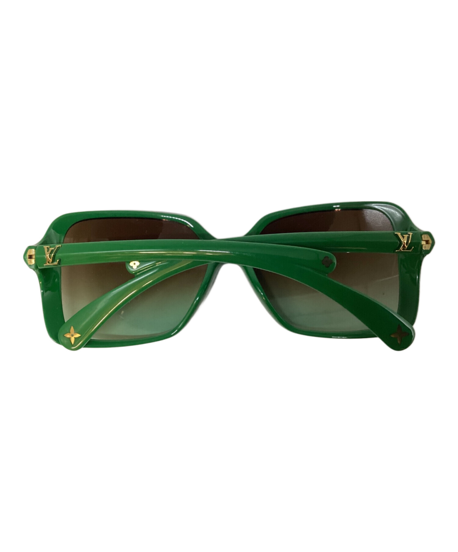 LOUIS VUITTON ミントグリーン サングラス 中古・古着通販】LOUIS VUITTON (ルイ ヴィトン) サングラス グリーン