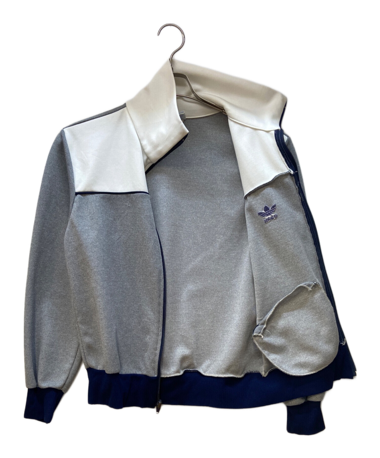 中古・古着通販】adidas (アディダス) トラックジャケット/80s グレー