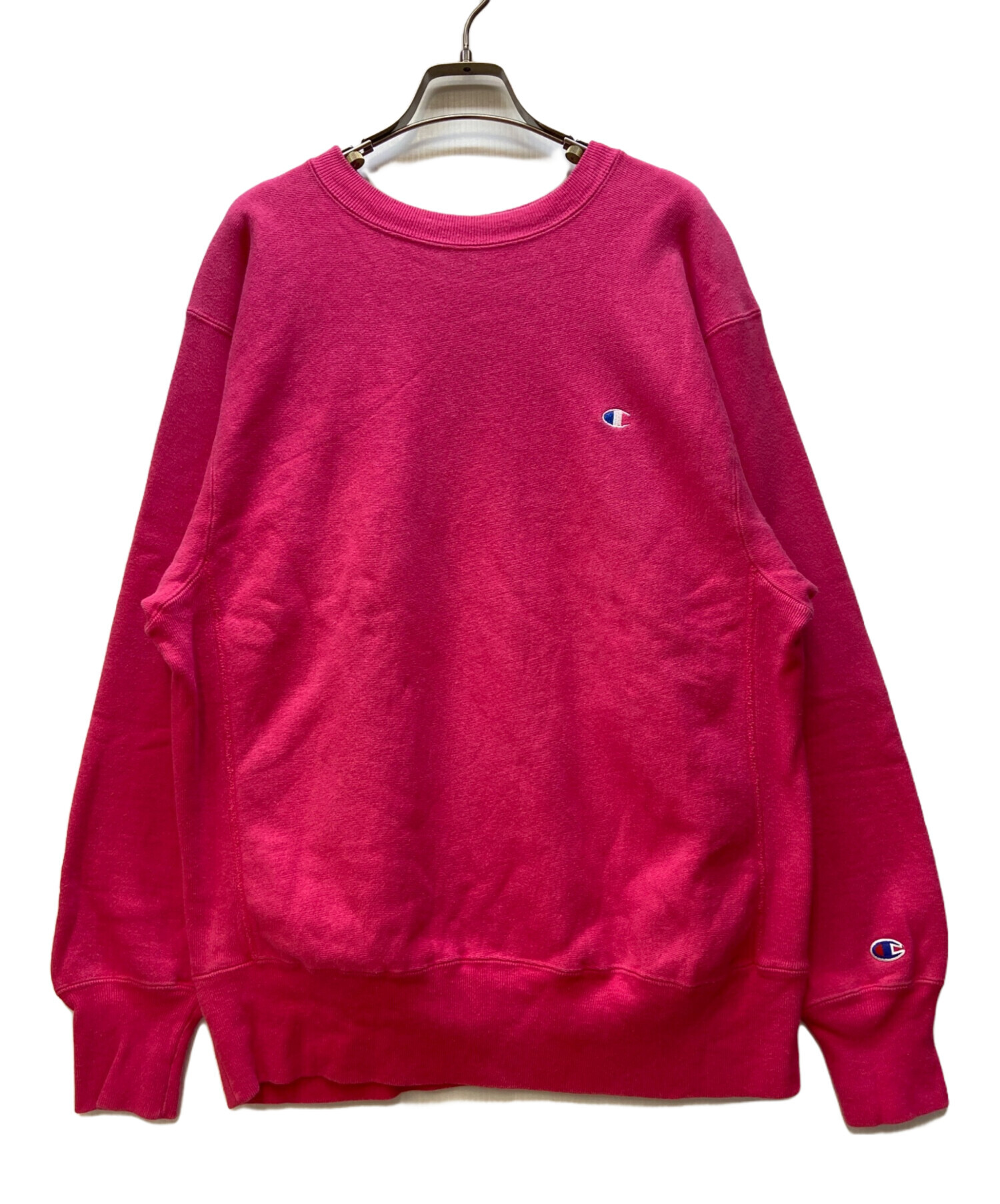 90s Champion Reverse Weave ピンク L フェ 中古・古着通販】Champion REVERSE WEAVE (チャンピオン リバース