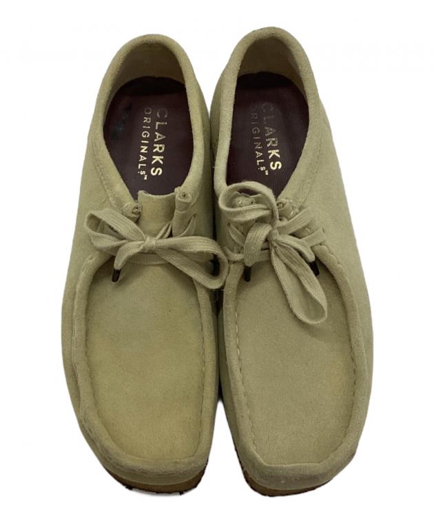 Clarks ワラビー 27cm ベージュ 中古・古着通販】CLARKS (クラークス) ワラビー ベージュ サイズ:27cm