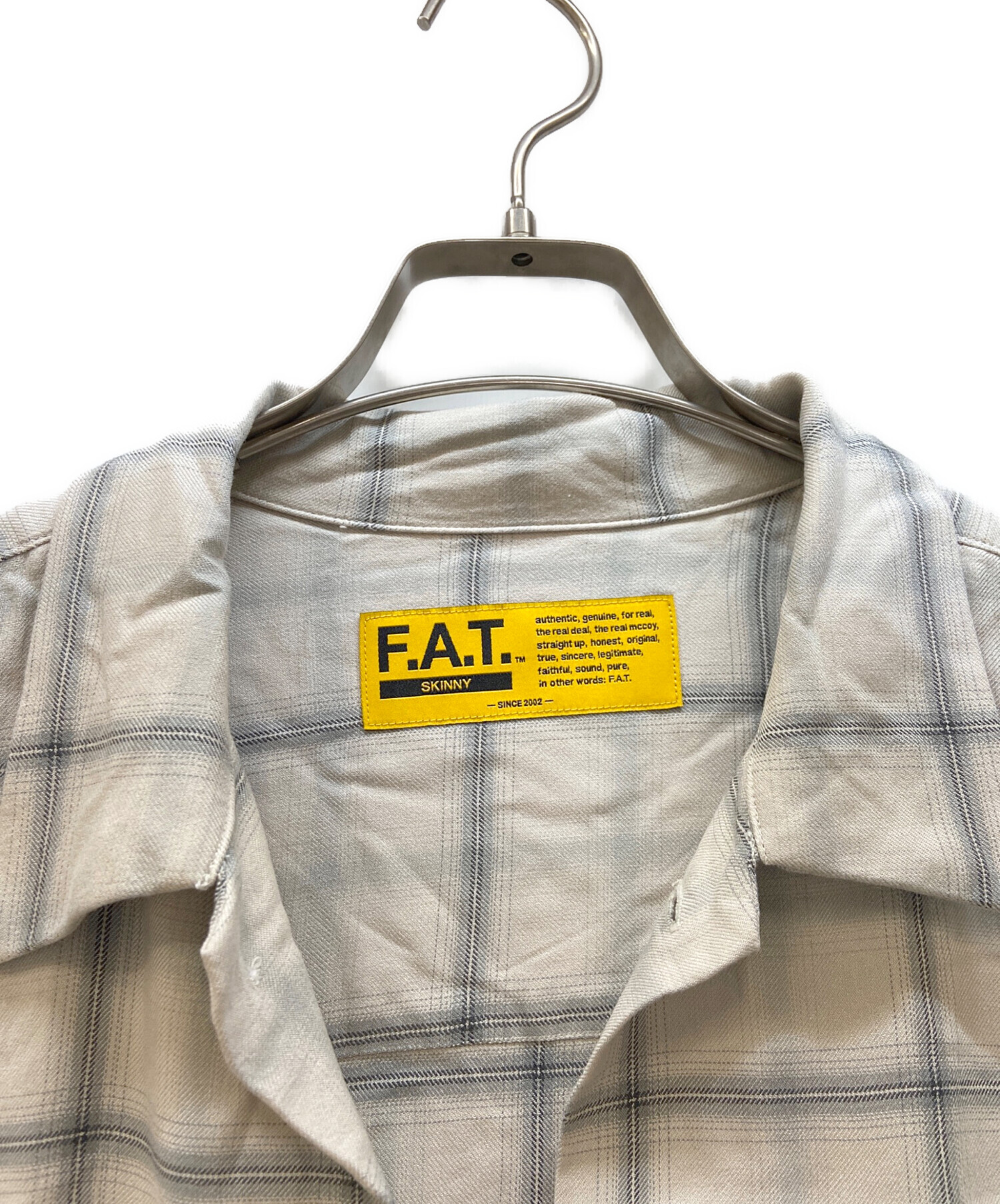 中古・古着通販】FAT (エフエーティー) 半袖シャツ/GIGAMBLE ライト