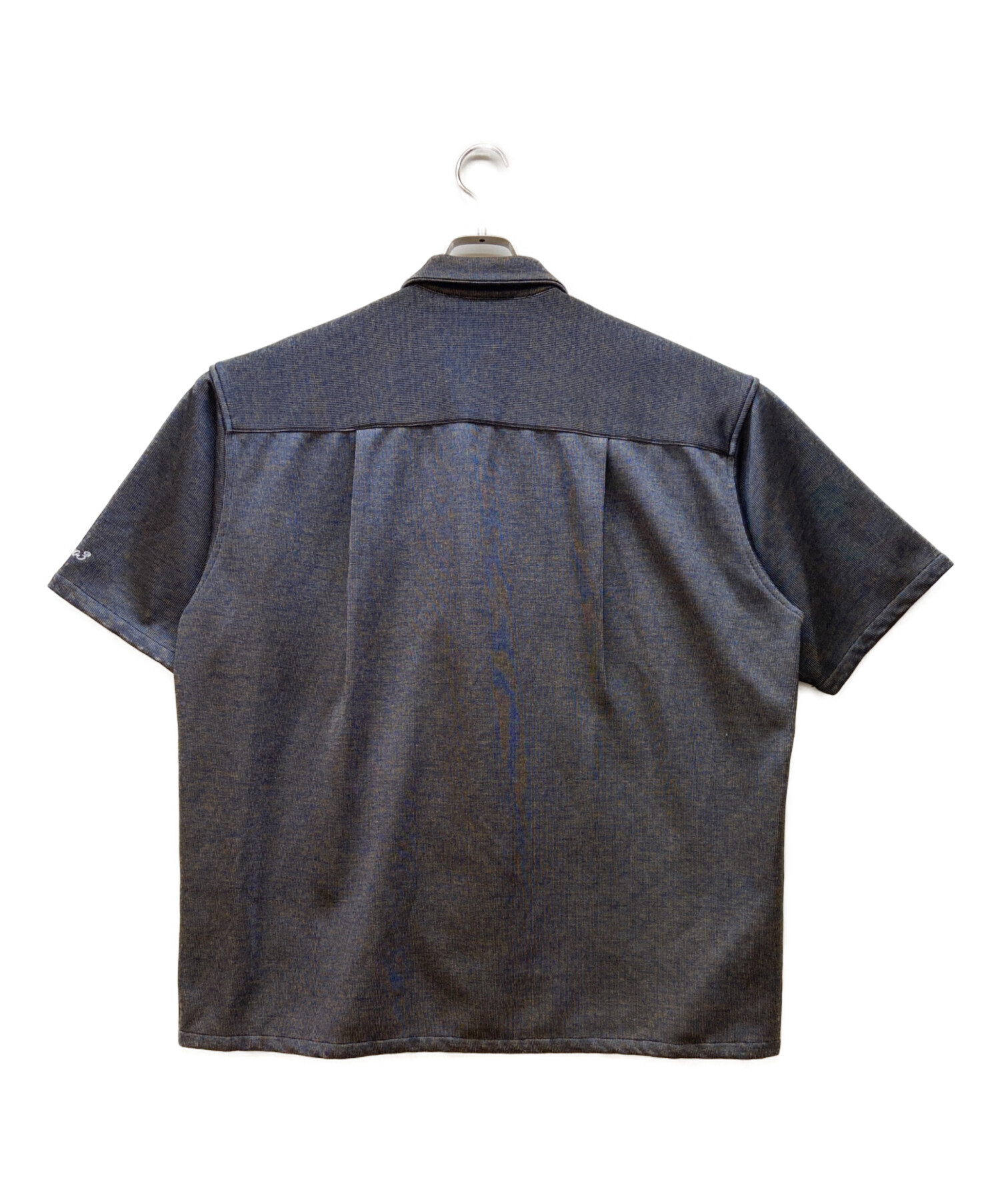 中古・古着通販】FAT (エフエーティー) 半袖シャツ ブルー×イエロー