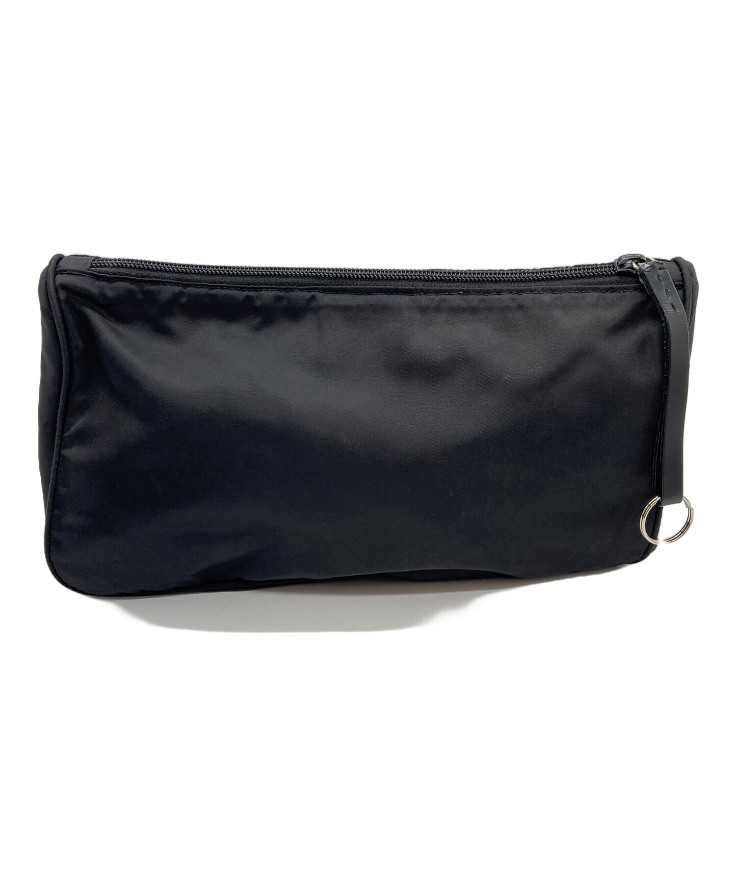 中古・古着通販】PRADA (プラダ) ナイロンポーチ ブラック｜ブランド