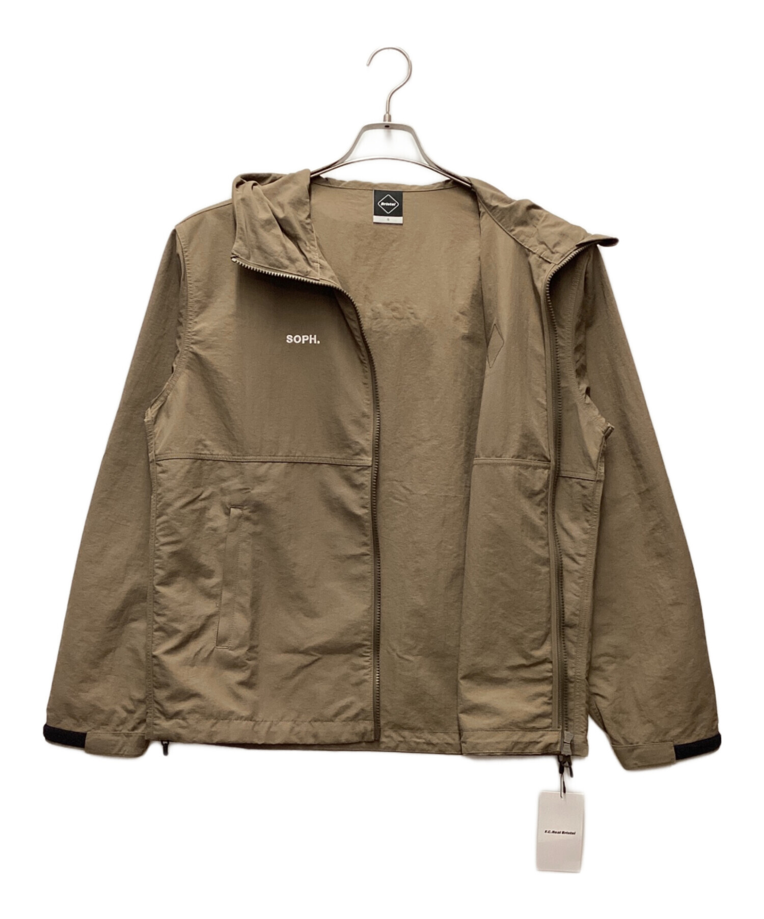 中古・古着通販】SOPH. (ソフ) ナイロンパーカー ベージュ サイズ:S