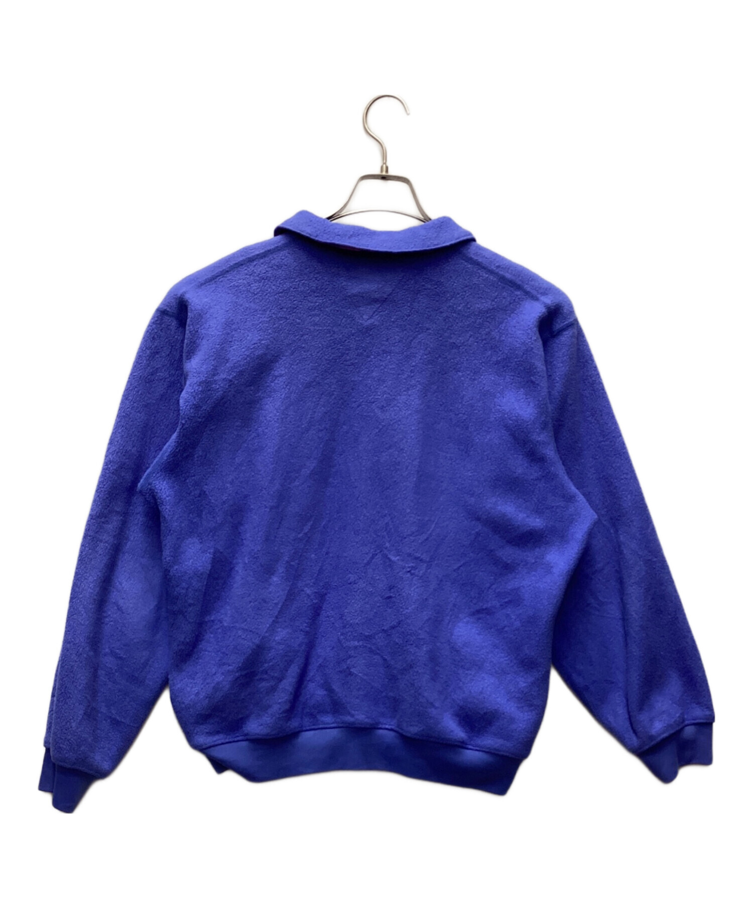 Patagonia ほぼ未使用品　フリース ネックウォーマー 青　90s ブルー 中古・古着通販】Patagonia (パタゴニア) プルオーバーフリース ブルー
