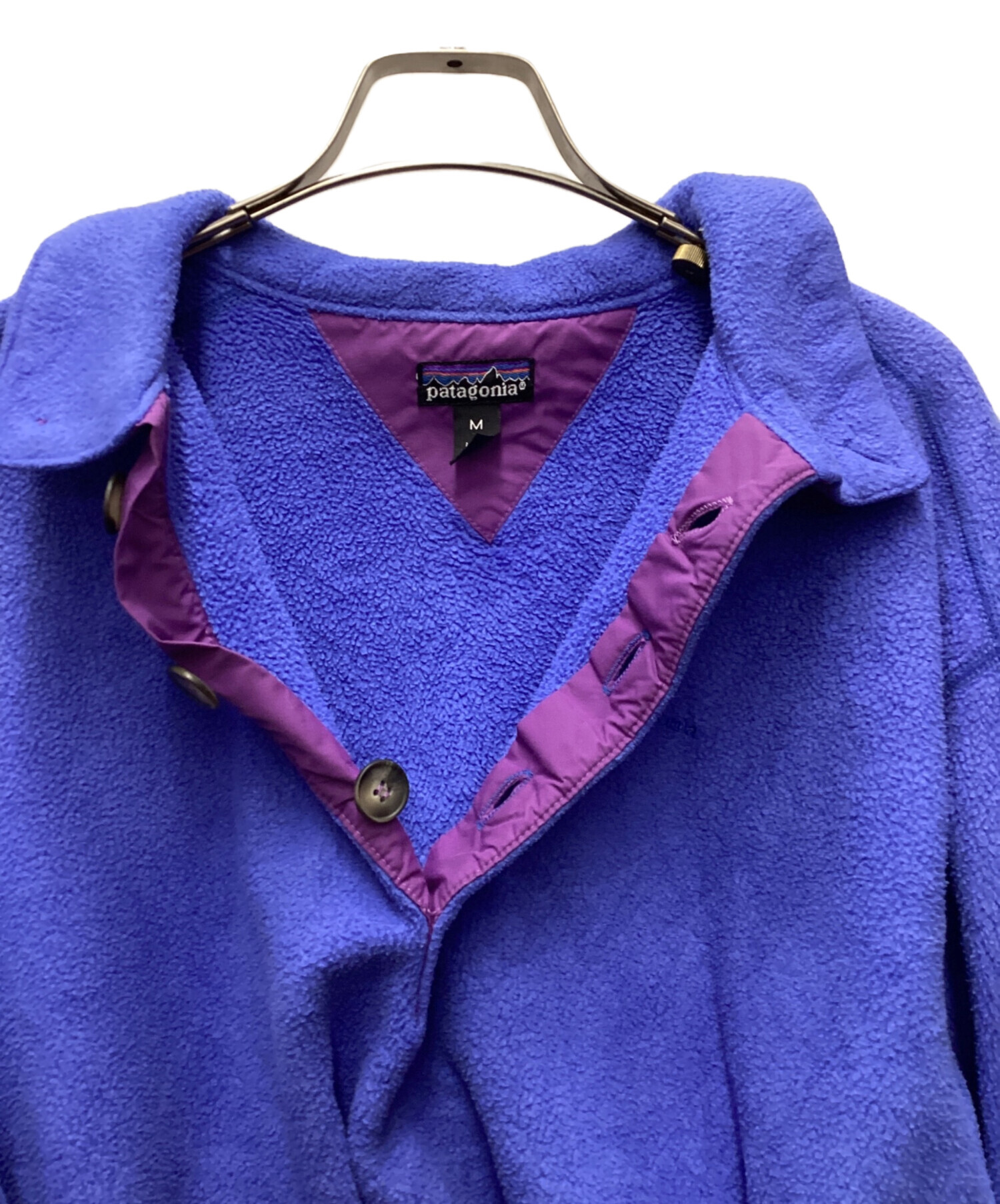 中古・古着通販】Patagonia (パタゴニア) プルオーバーフリース ブルー