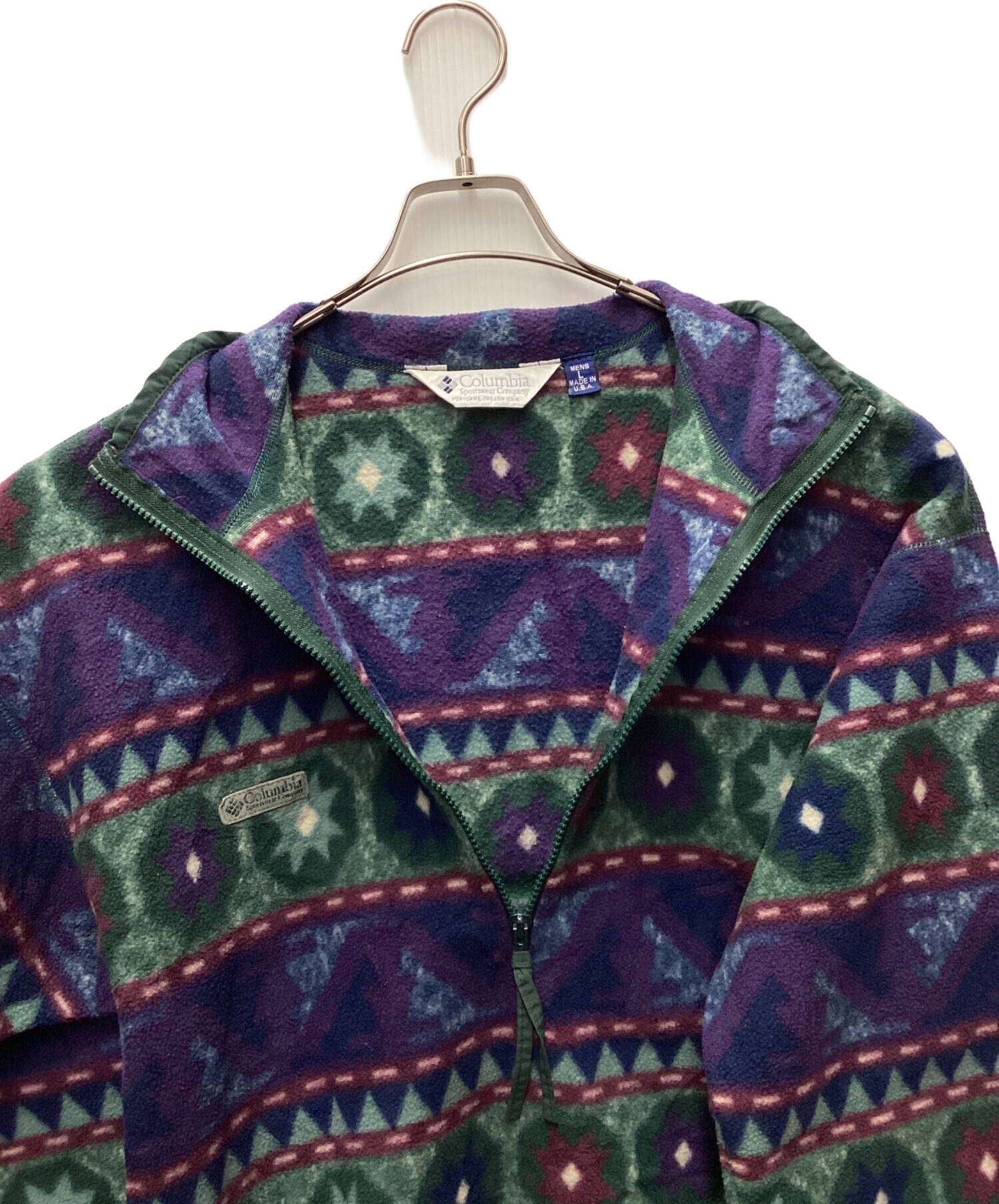 中古・古着通販】Columbia (コロンビア) ハーフジップフリース