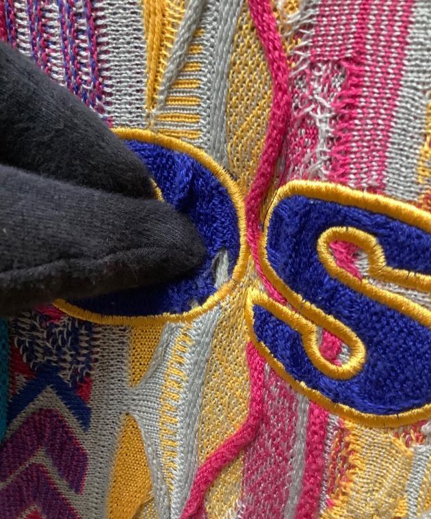 中古・古着通販】Coogi (クージー) ATMOS (アトモス) 3Dニット マルチ