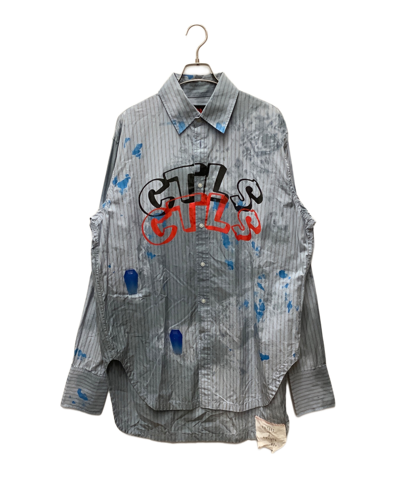 中古・古着通販】CVTVLIST (カタリスト) 長袖シャツ ブルー サイズ