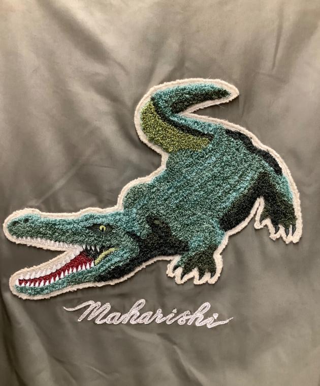 中古・古着通販】maharishi (マハリシ) MA-1ジャケット カーキ サイズ
