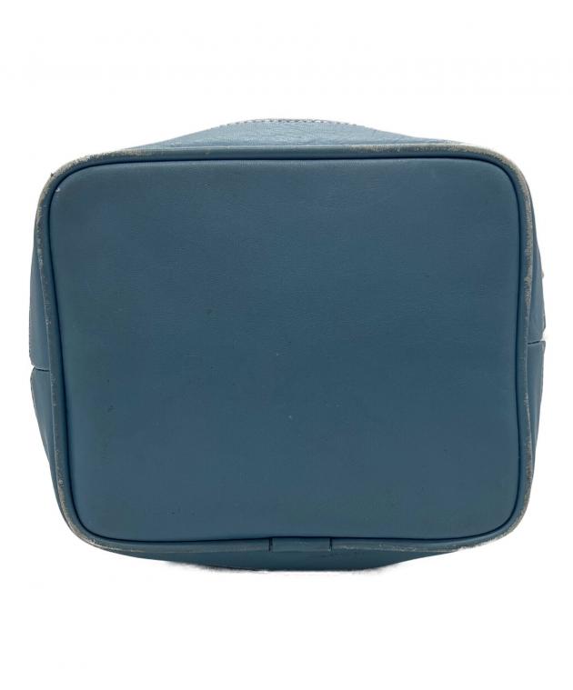 中古・古着通販】COACH (コーチ) 巾着ショルダーバッグ スカイブルー