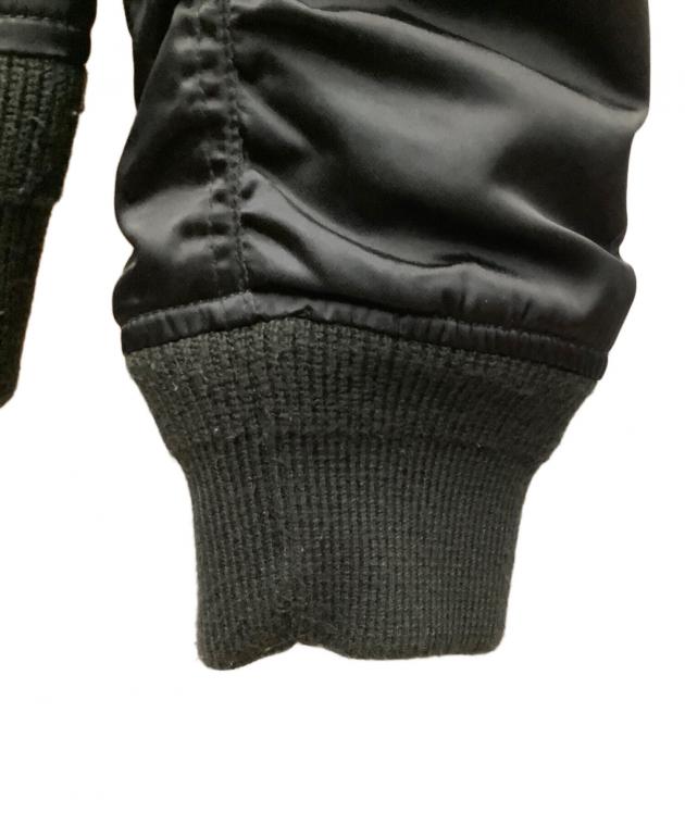 中古・古着通販】DIESEL (ディーゼル) MA-1ジャケット ブラック サイズ