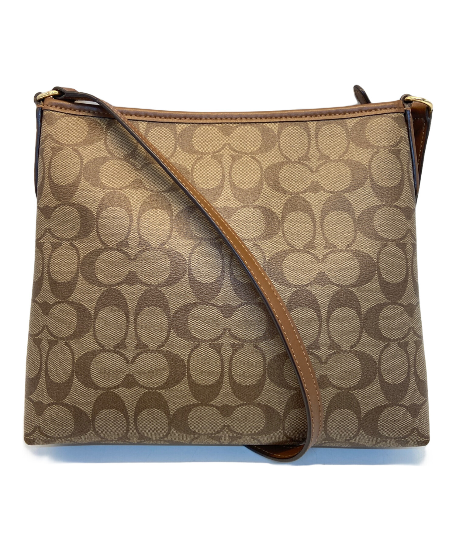 コーチ COACH 9060 ブラウン バッグ ショルダーバッグ レディース 送料無料 【中古】【あす楽】 COACH - コーチ COACH 9060 ブラウン バッグ ショルダーバッグ