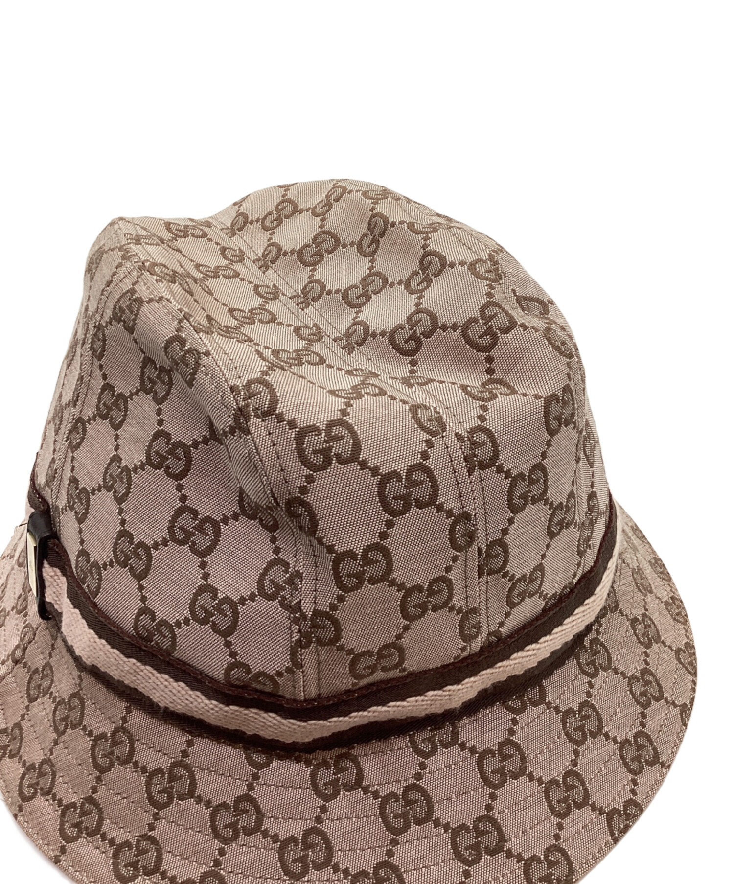 中古・古着通販】GUCCI (グッチ) バケットハット/GGキャンバス