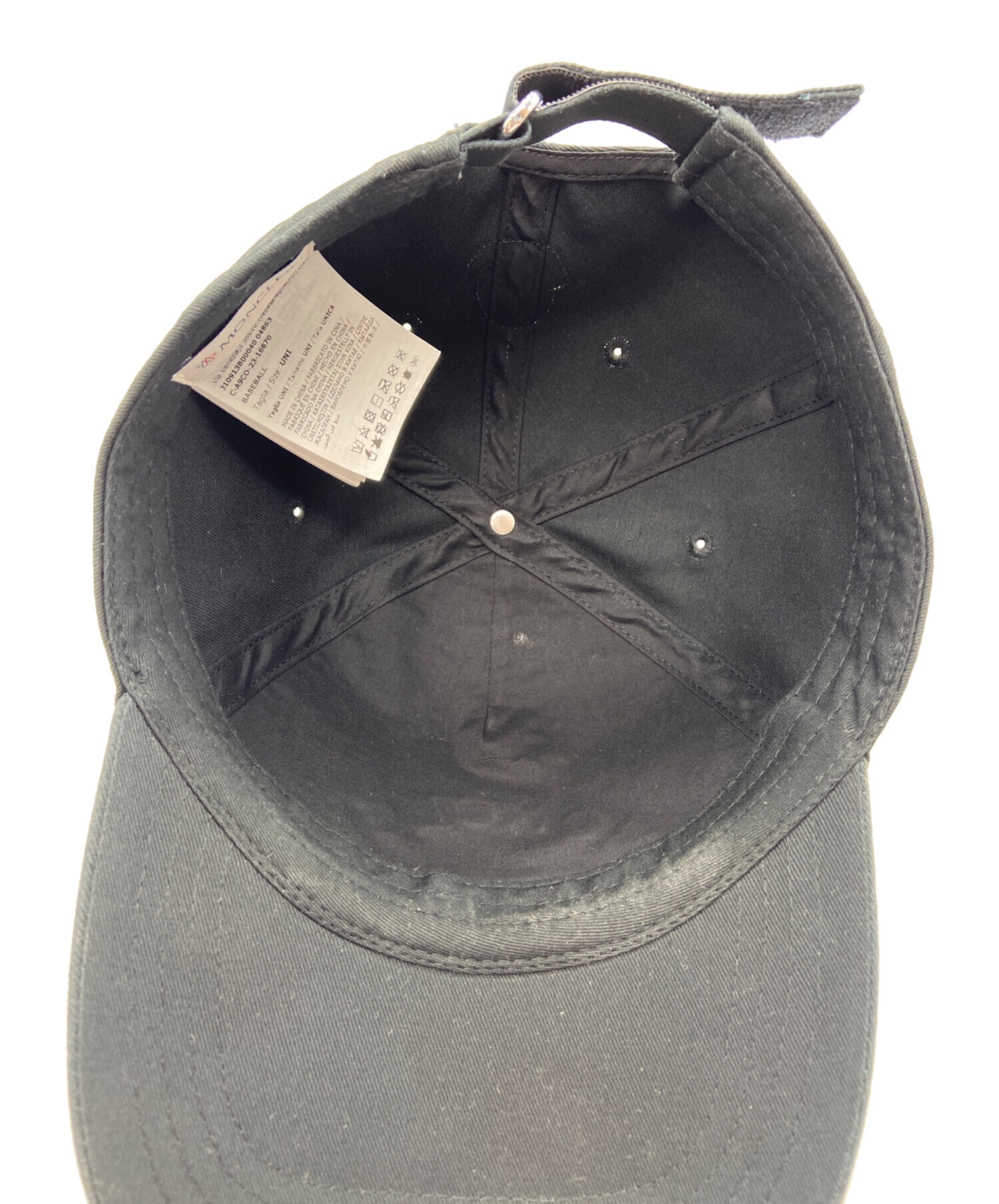 中古・古着通販】MONCLER (モンクレール) ベースボールキャップ