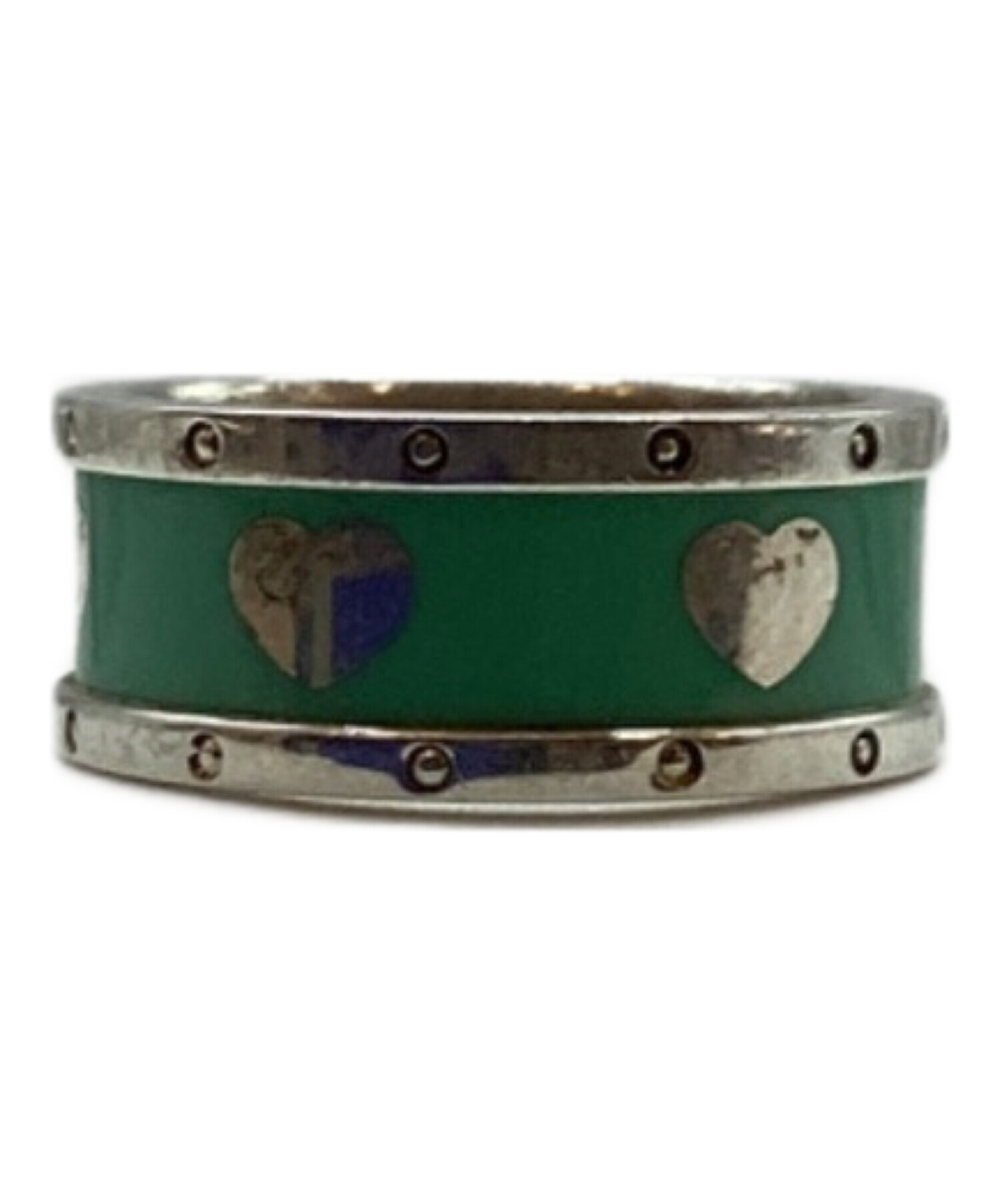 Tiffany & Co. ハートチャームリング 中古・古着通販】Tiffany & Co. (ティファニー) シルバーリング