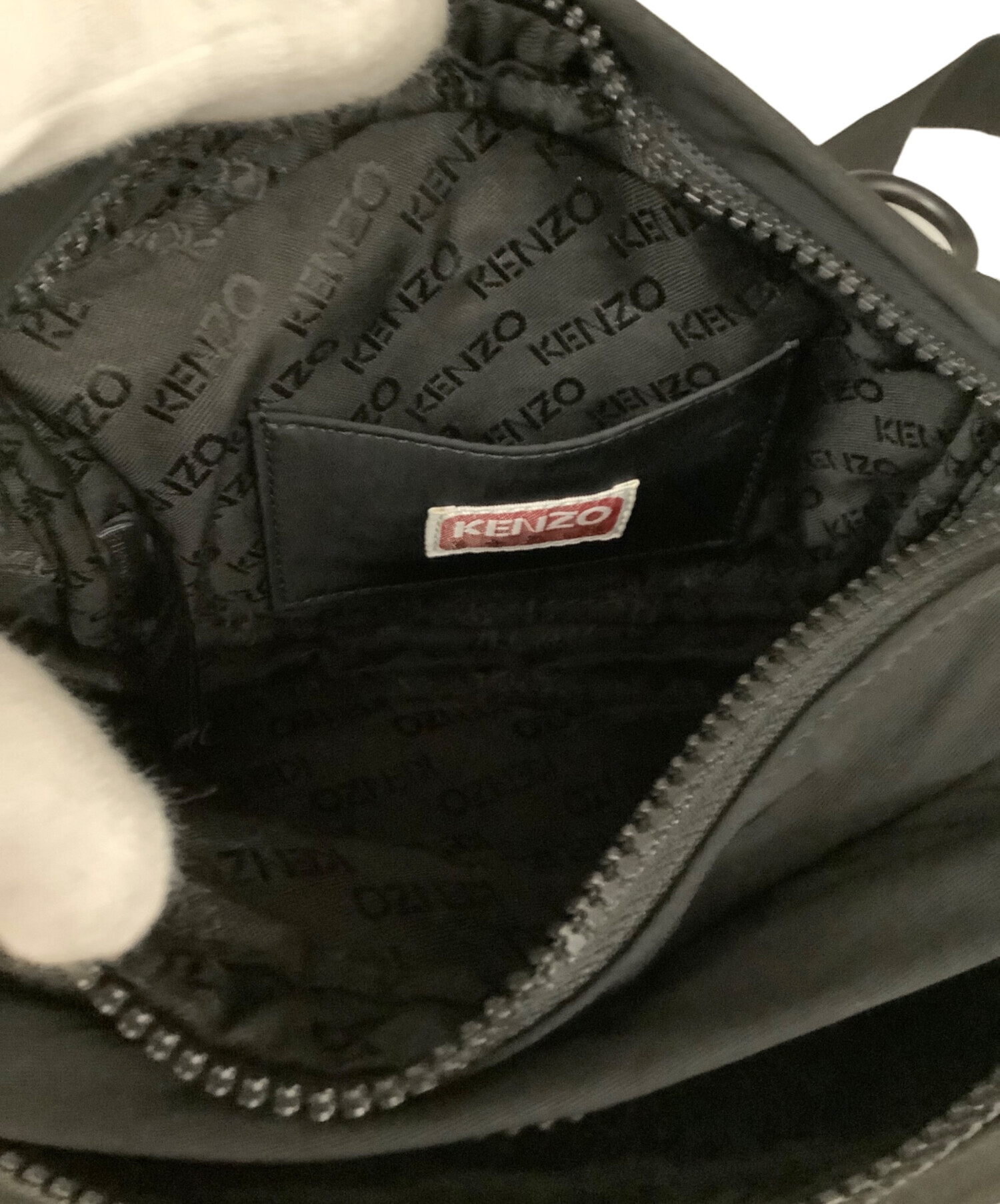 中古・古着通販】KENZO (ケンゾー) ウエストポーチ ブラック｜ブランド