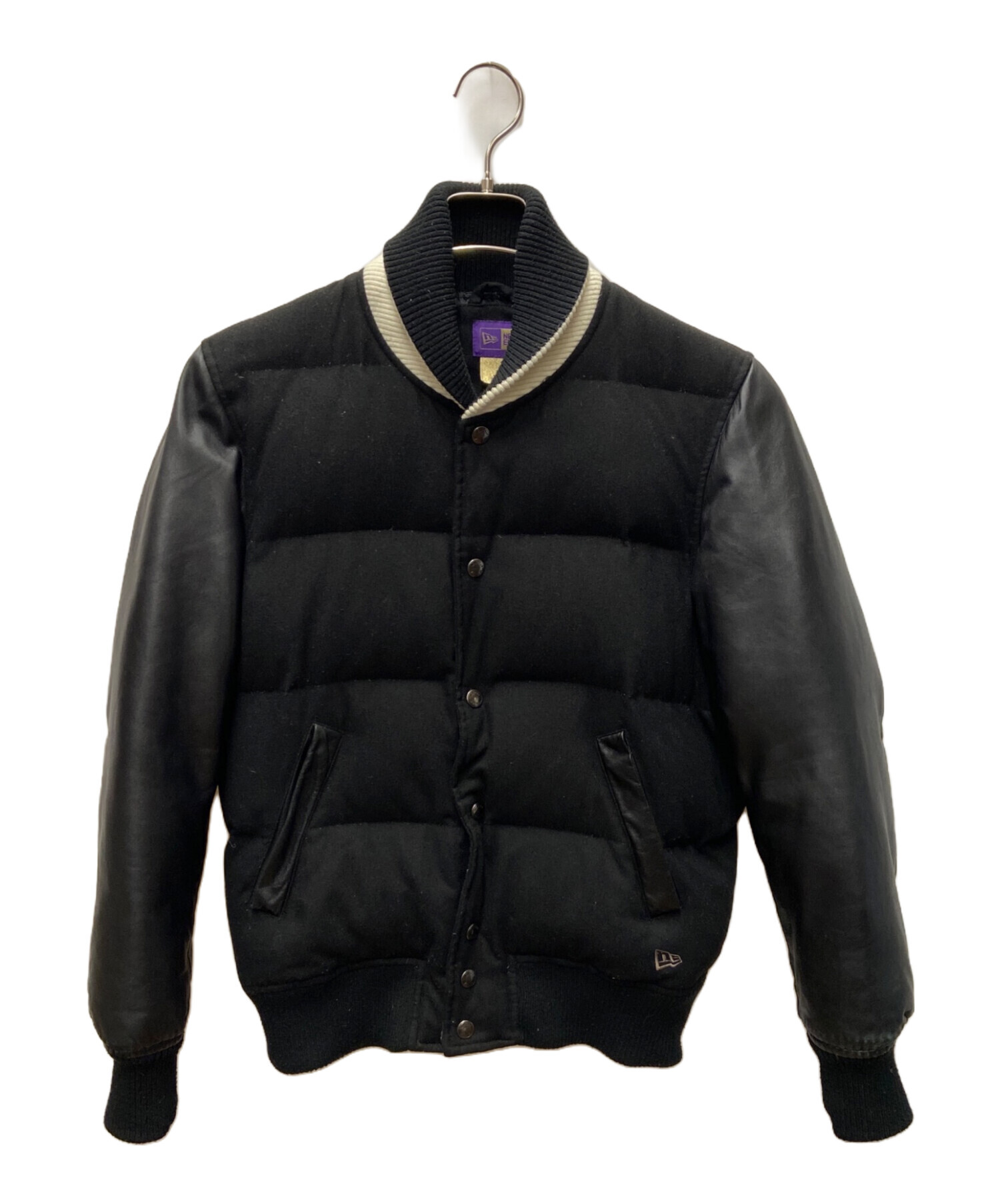 中古・古着通販】New Era (ニューエラ) ダウンジャケット ブラック