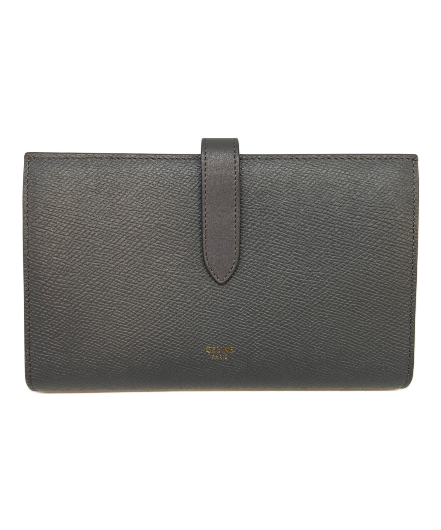 中古・古着通販】CELINE (セリーヌ) 2つ折り財布 グレー｜ブランド