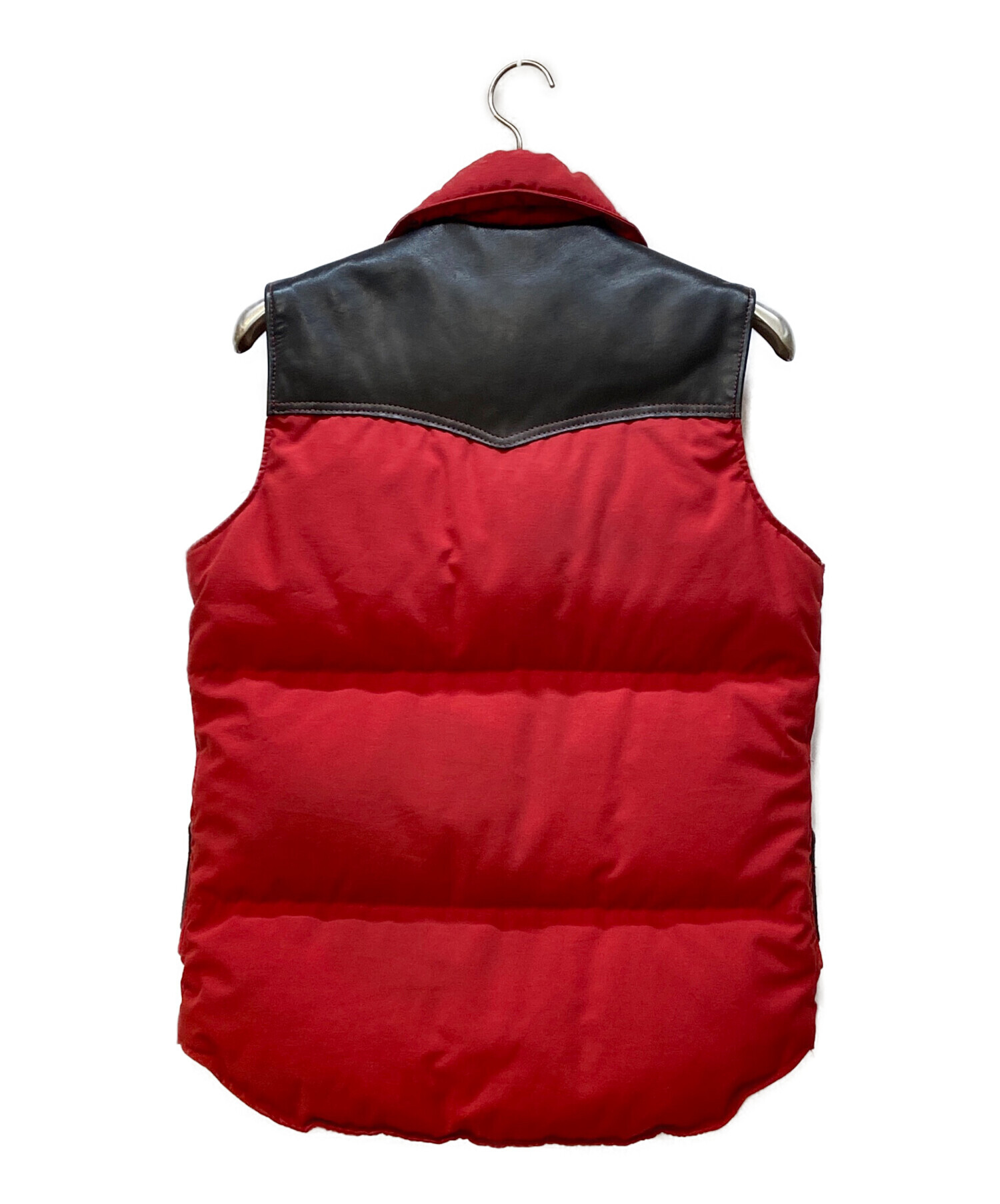 中古・古着通販】Schott (ショット) ダウンベスト/ウエスタンダウン