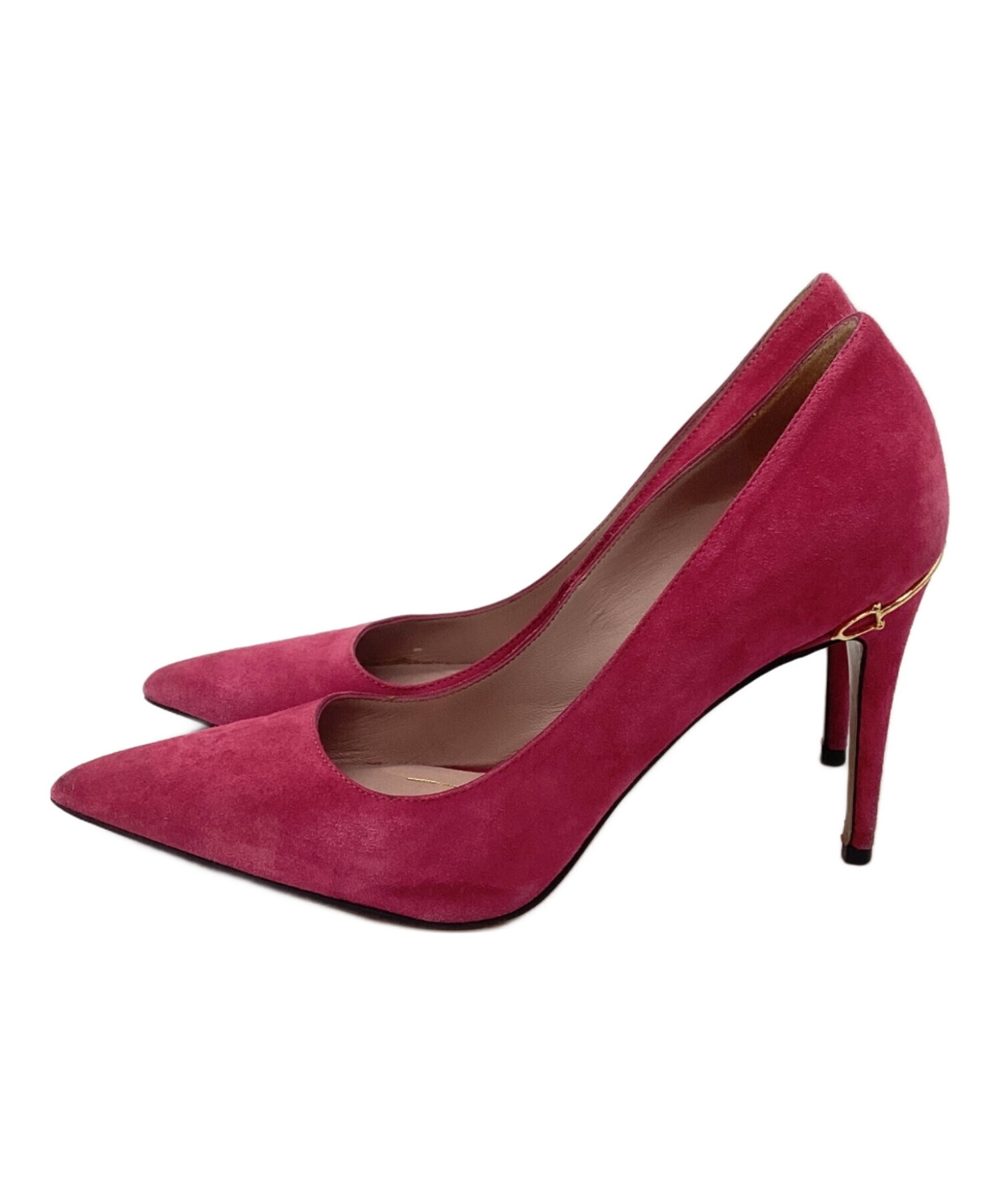 中古・古着通販】GUCCI (グッチ) ピンヒールパンプス ピンク サイズ:35