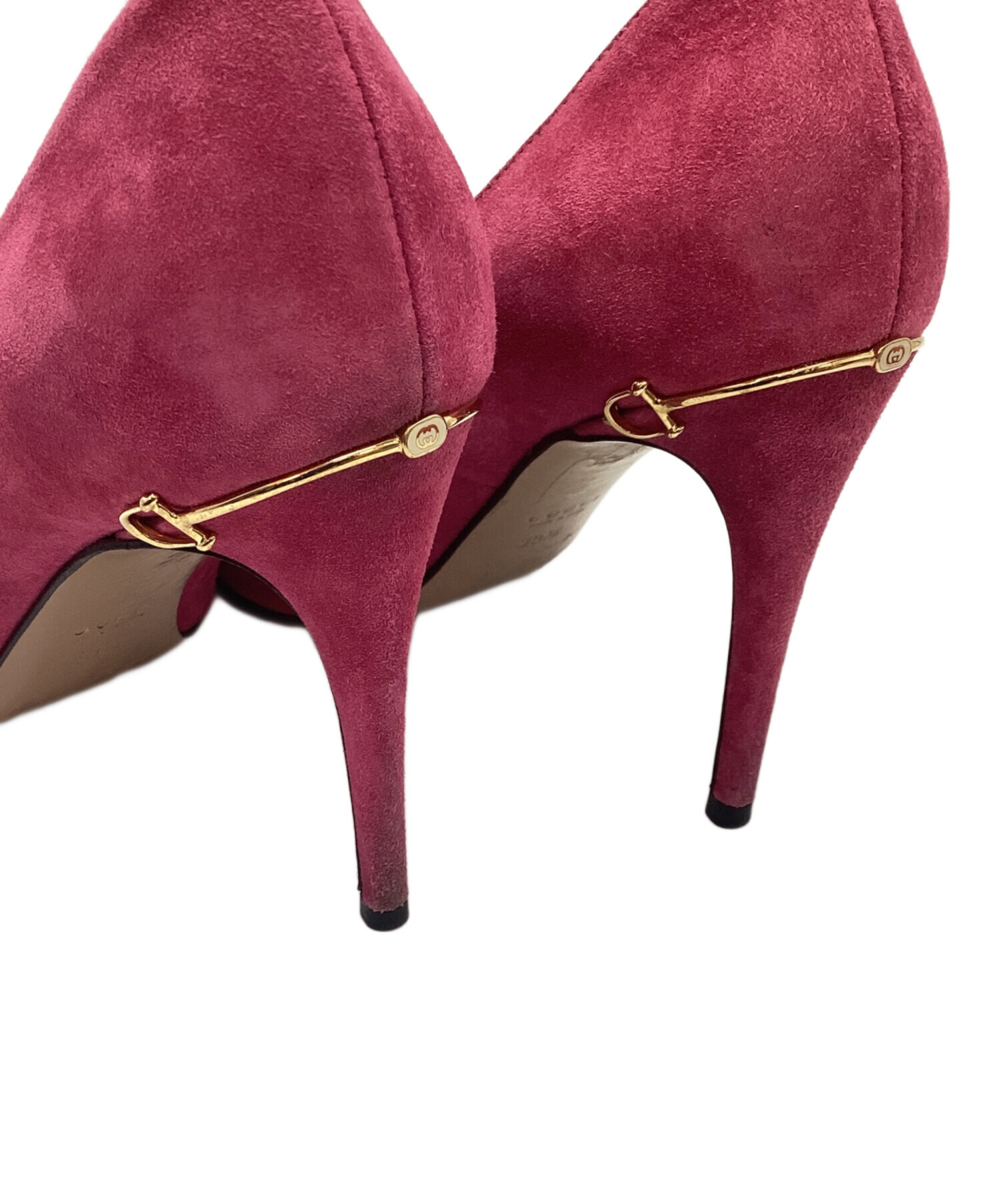 GUCCI ピンク パンプス 中古・古着通販】GUCCI (グッチ) ピンヒールパンプス ピンク サイズ:35