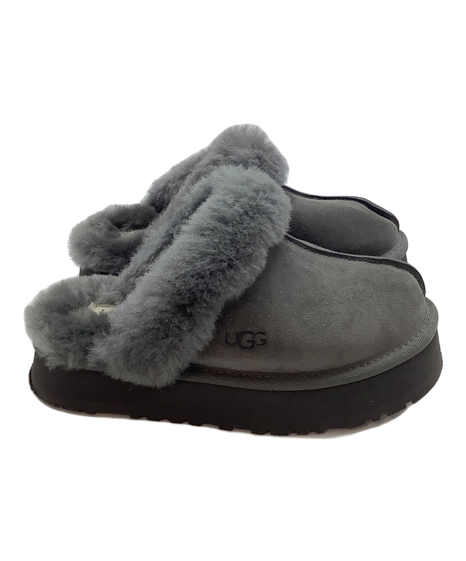 [新品・未使用]UGG ムートンブーツサイズ20cm 中古・古着通販】UGG (アグ) ムートンシューズISQUETTE グレー サイズ
