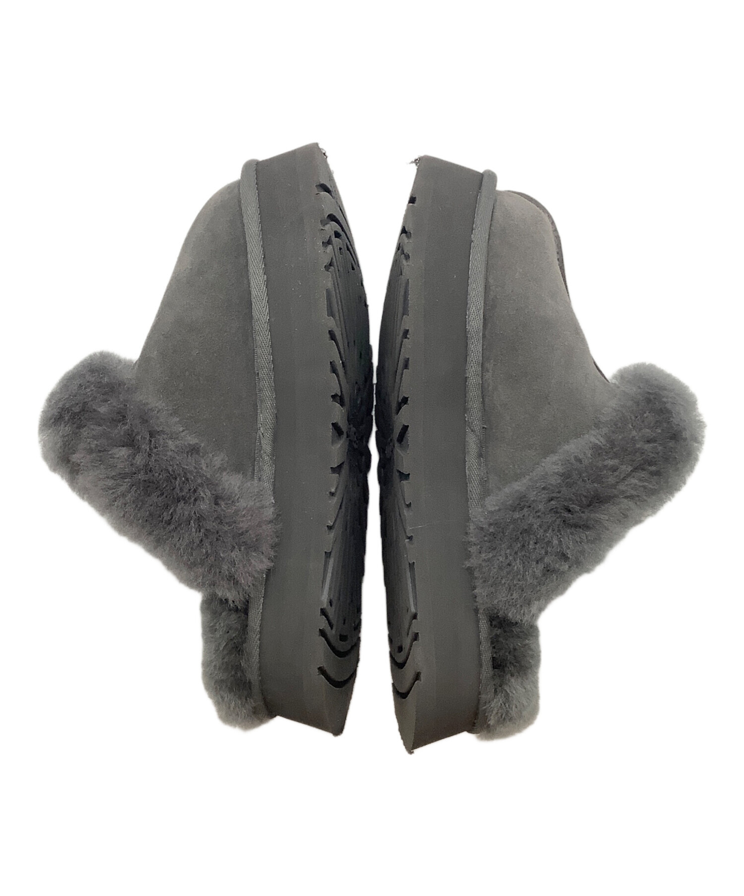 中古・古着通販】UGG (アグ) ムートンシューズISQUETTE グレー サイズ