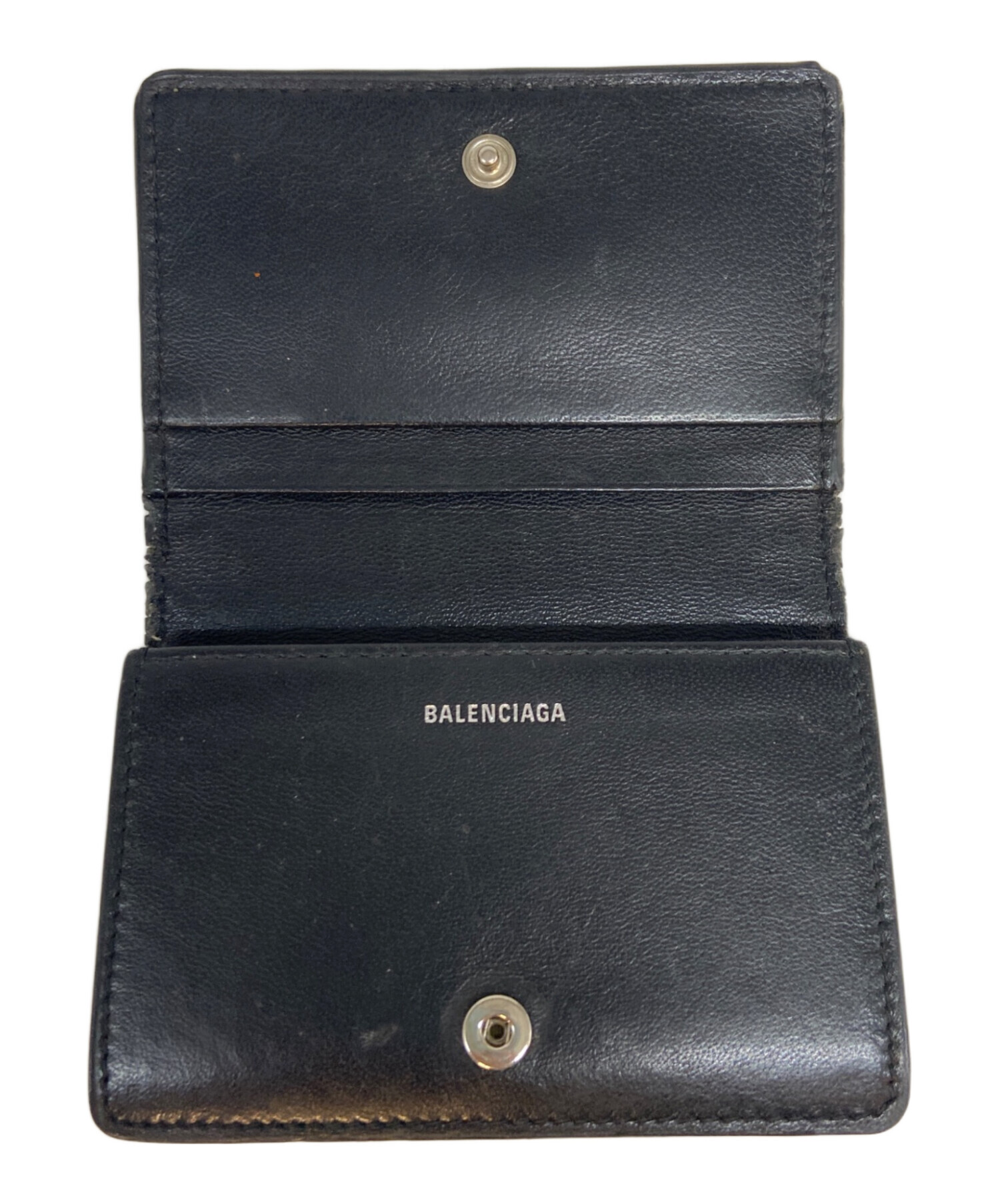 中古・古着通販】BALENCIAGA (バレンシアガ) カードケース ブラック