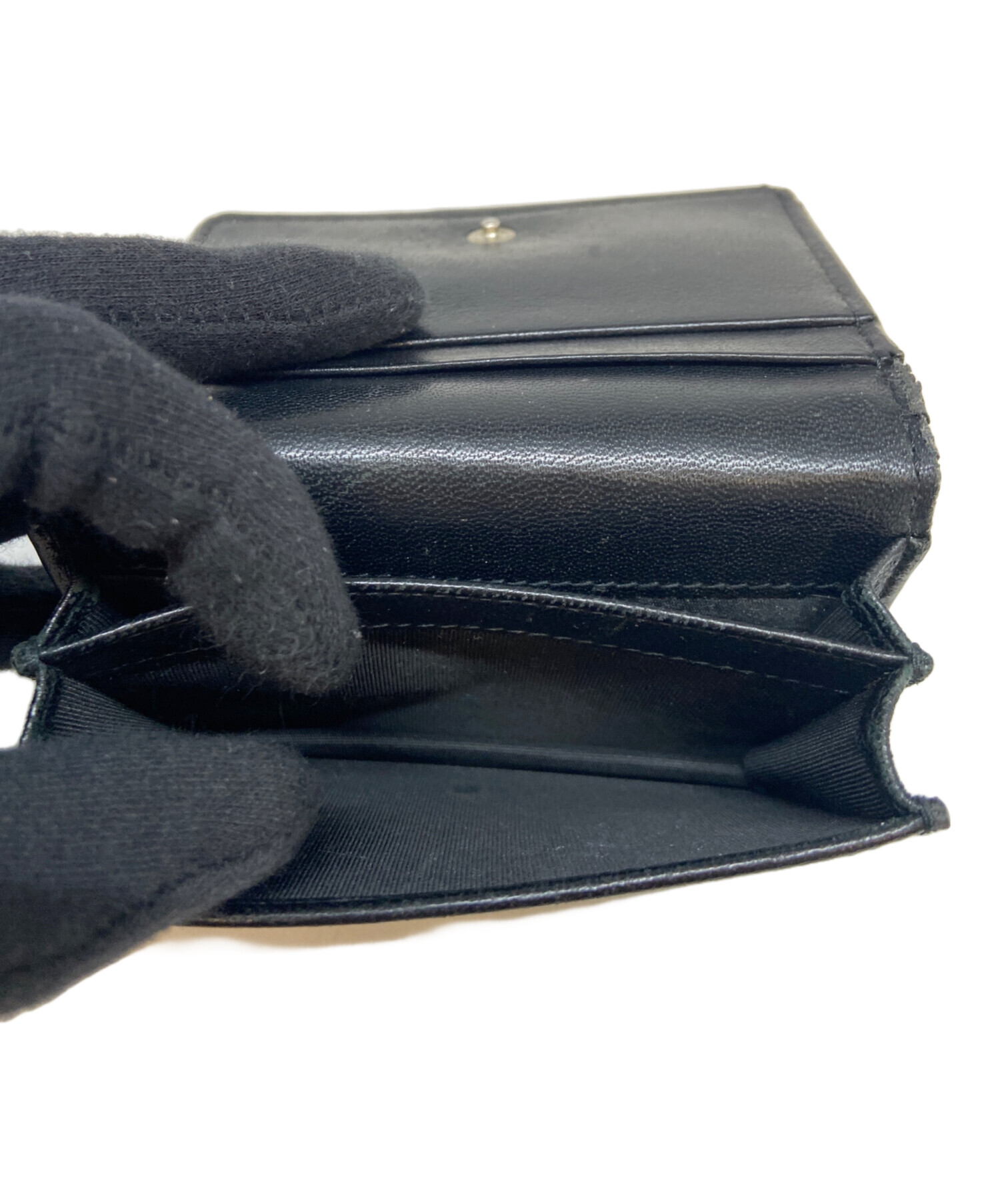 中古・古着通販】BALENCIAGA (バレンシアガ) カードケース ブラック