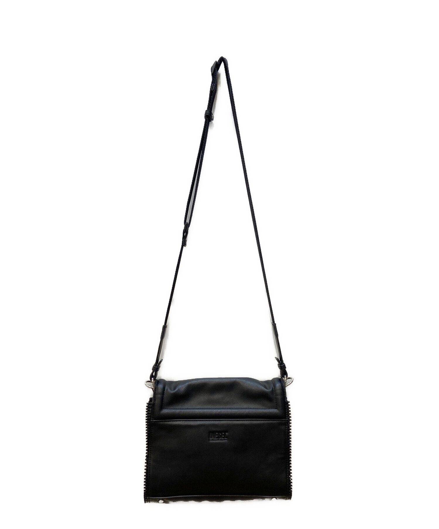 中古・古着通販】DIESEL (ディーゼル) ショルダーバッグ ブラック 