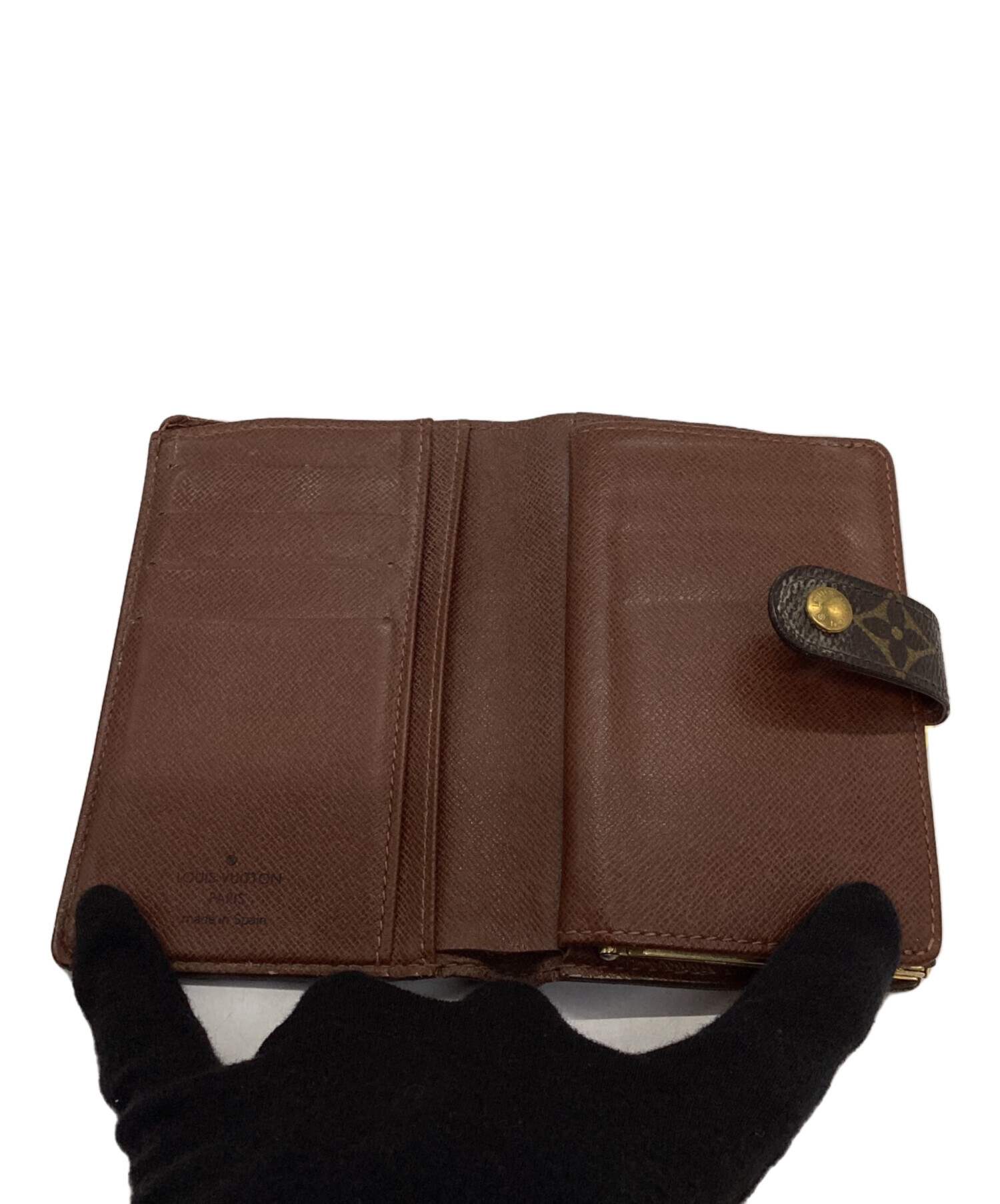 中古・古着通販】LOUIS VUITTON (ルイ ヴィトン) 2つ折り財布 ブラウン