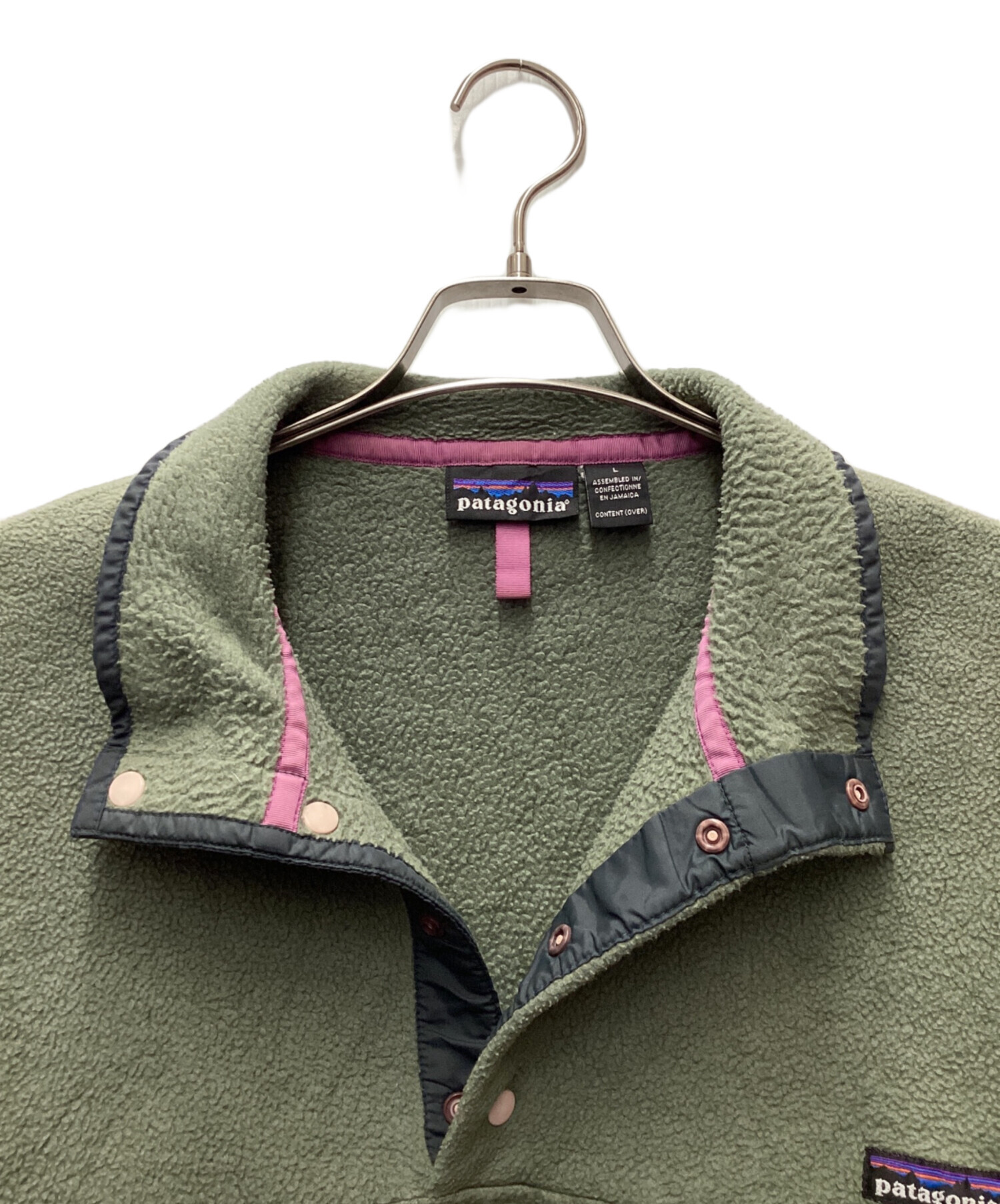 中古・古着通販】Patagonia (パタゴニア) シンチラスナップT グリーン
