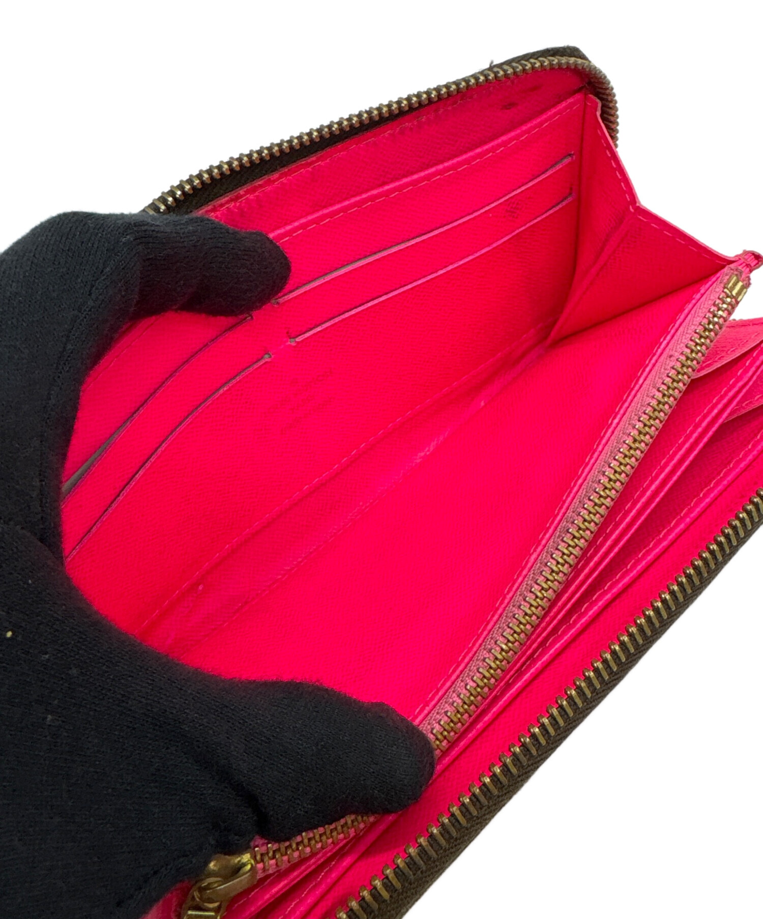 LOUIS VUITTON ルイヴィトン 財布・ケース レディース 【古着】【中古】 中古・古着通販】LOUIS VUITTON (ルイ ヴィトン) ラウンドファスナー