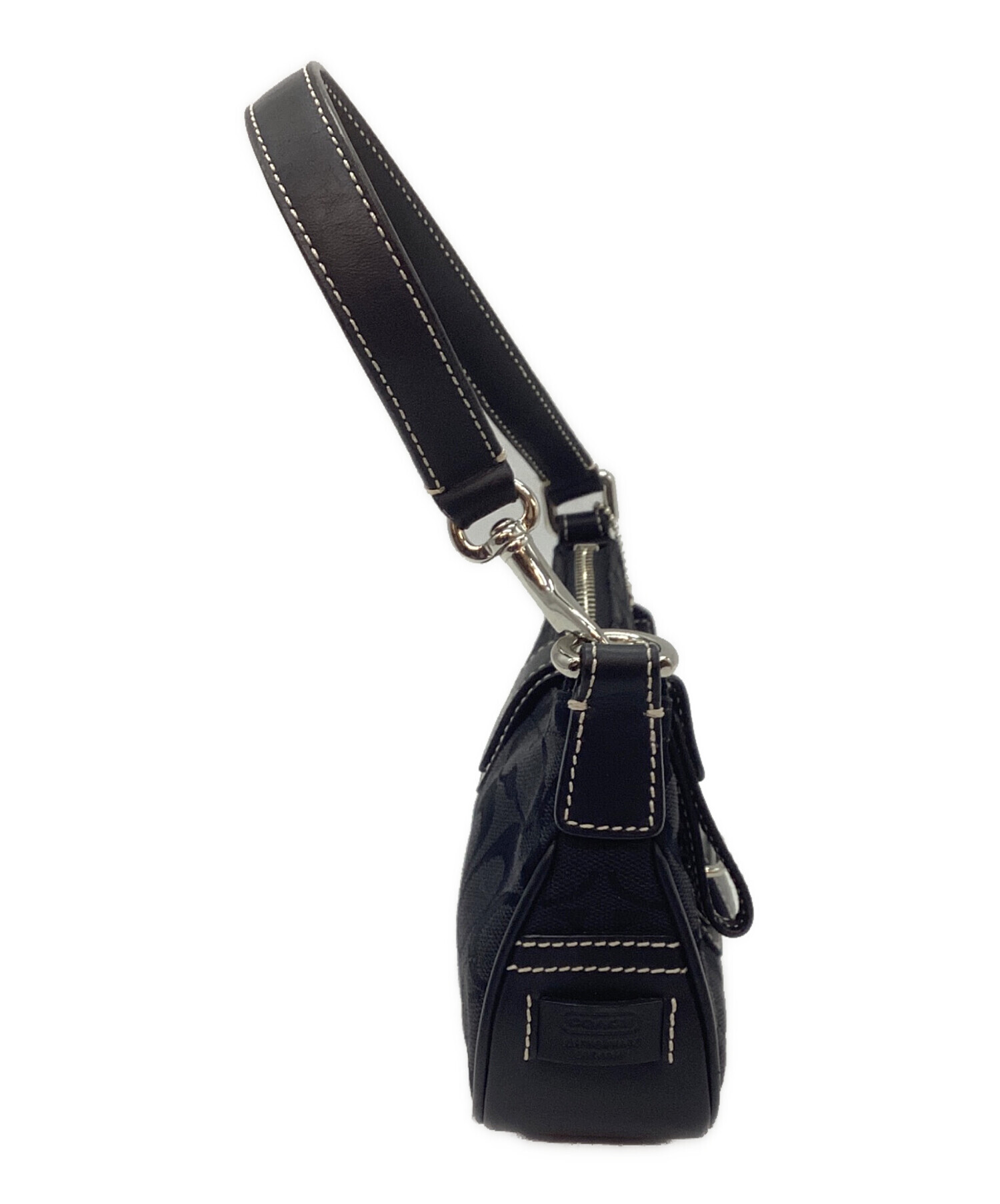 中古・古着通販】COACH (コーチ) ミニバッグ ブラック｜ブランド・古着