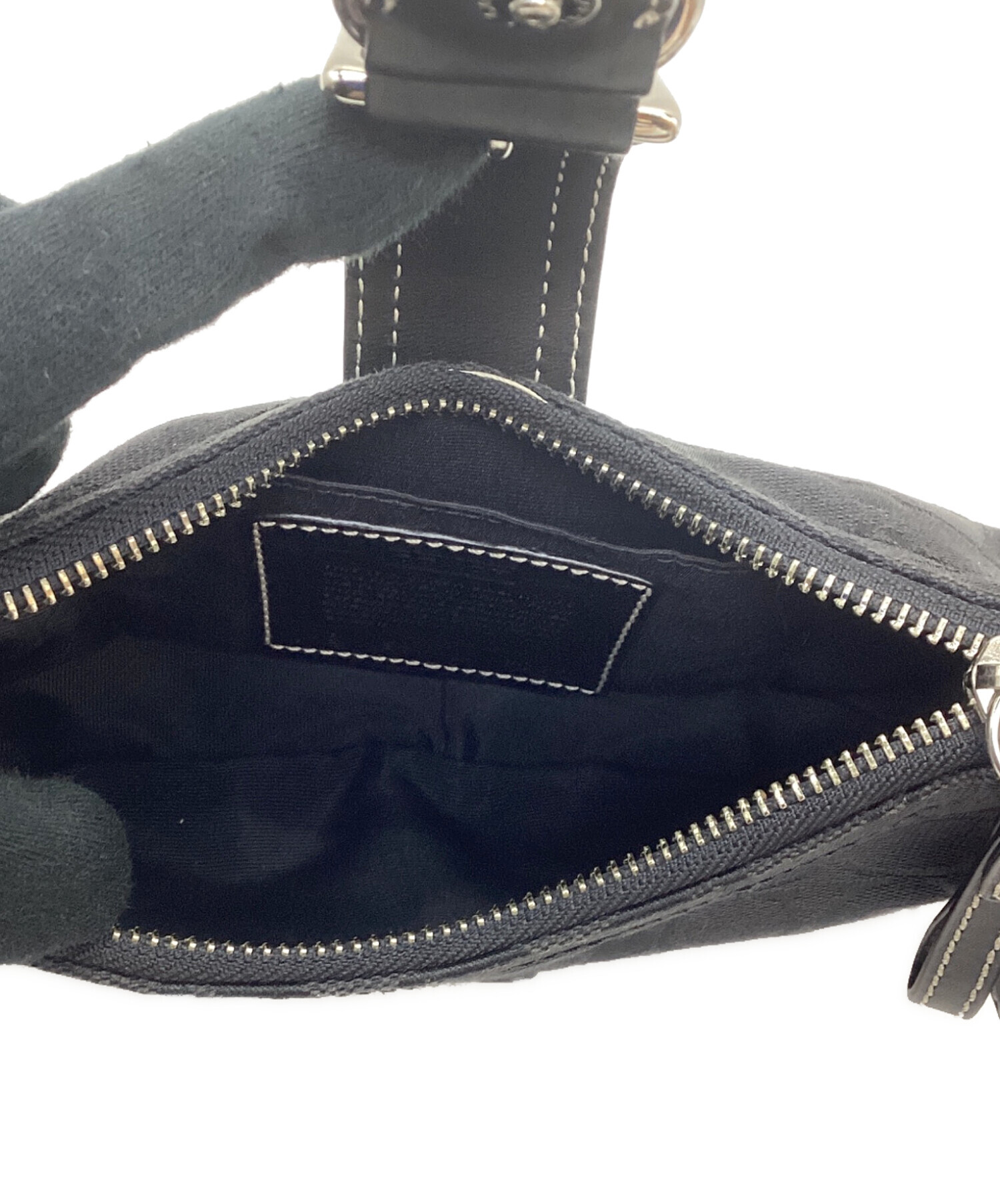 中古・古着通販】COACH (コーチ) ミニバッグ ブラック｜ブランド・古着