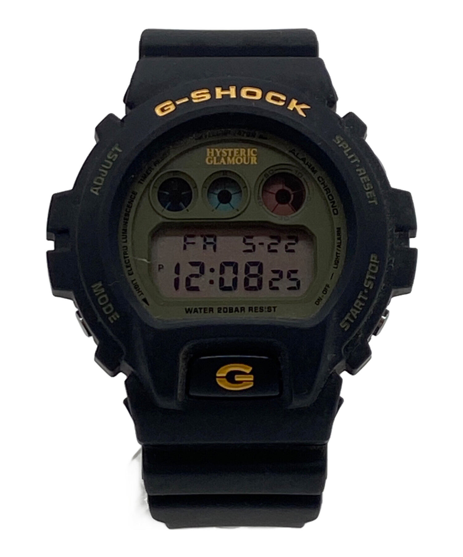 CASIO G-SHOCK HYSTERIC GLAMOUR ブラック 中古・古着通販】CASIO (カシオ) Hysteric Glamour (ヒステリック