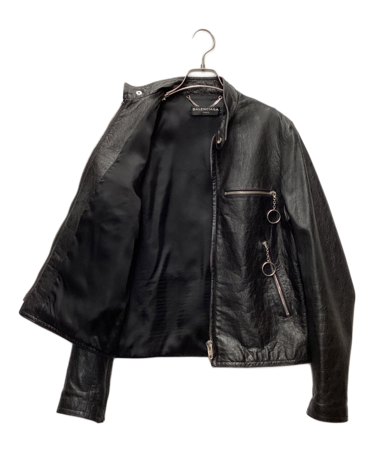 中古・古着通販】BALENCIAGA (バレンシアガ) シングルライダース