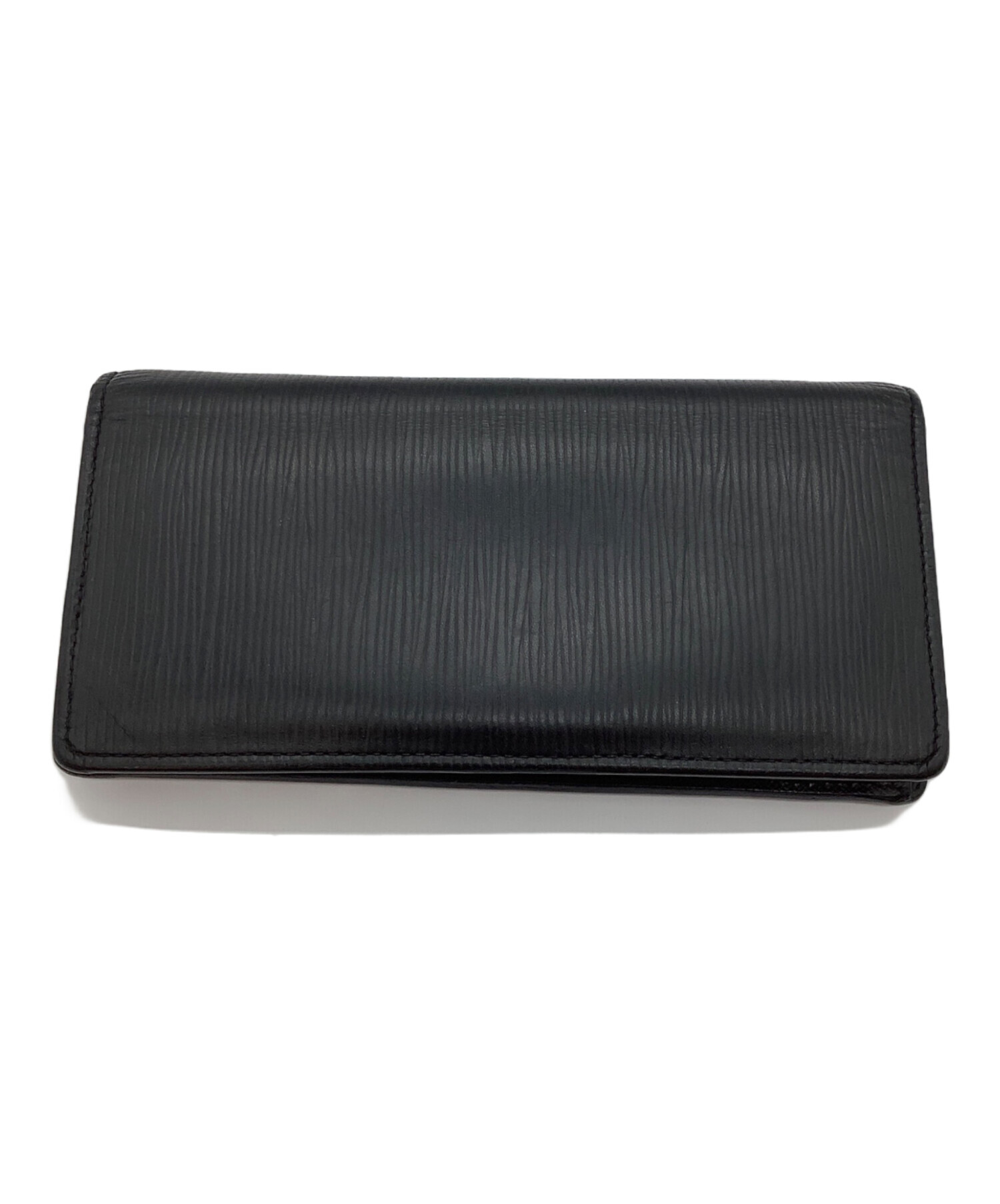 中古・古着通販】LOUIS VUITTON (ルイ ヴィトン) 長財布 ブラック