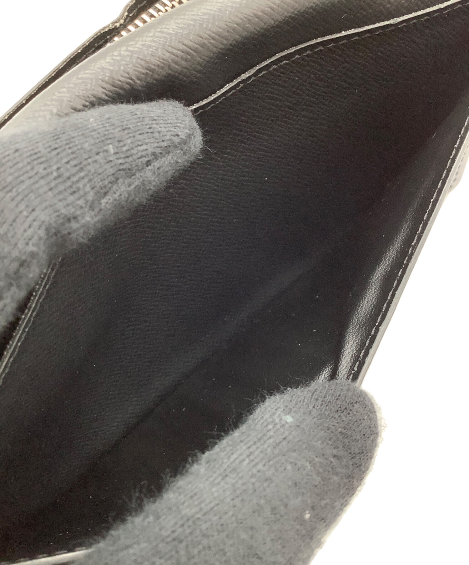 中古・古着通販】LOUIS VUITTON (ルイ ヴィトン) 長財布 ブラック