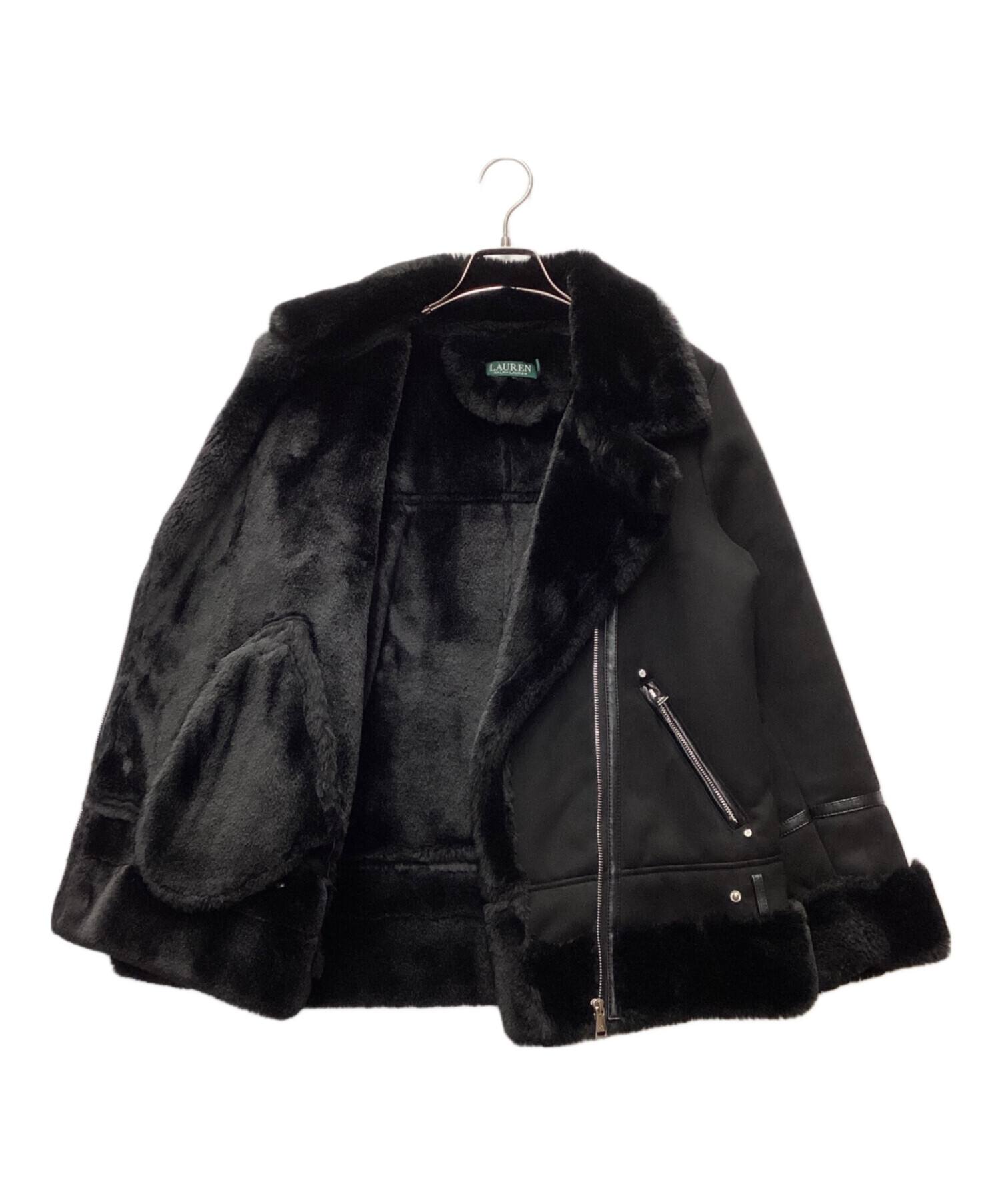 LAUREN RALPH LAUREN　ビンテージフェイクムートンコート 中古・古着通販】LAUREN RALPH LAUREN (ローレンラルフローレン
