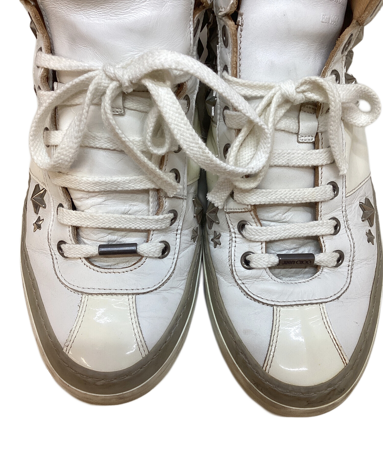 中古・古着通販】JIMMY CHOO (ジミーチュウ) ハイカットスニーカー