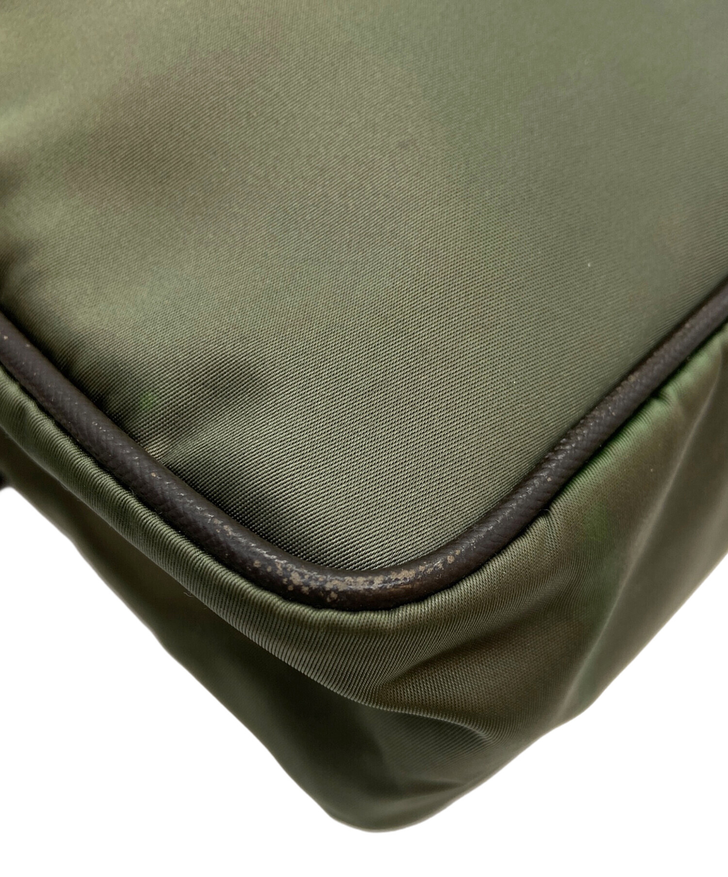 中古・古着通販】PRADA (プラダ) ショルダーバッグ グリーン｜ブランド