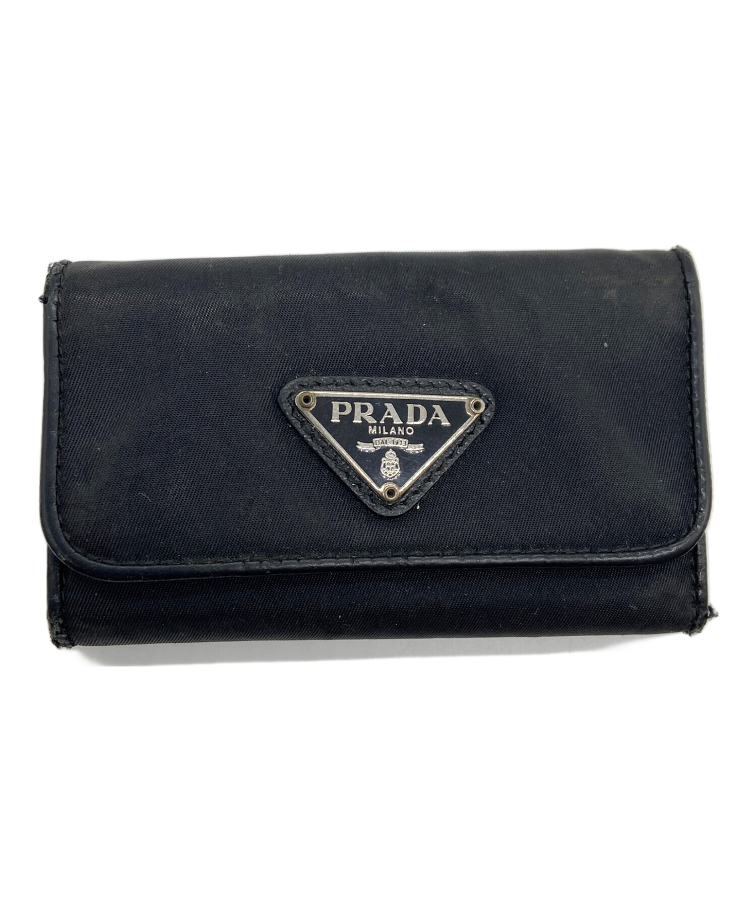 中古・古着通販】PRADA (プラダ) キーケース ブラック｜ブランド・古着